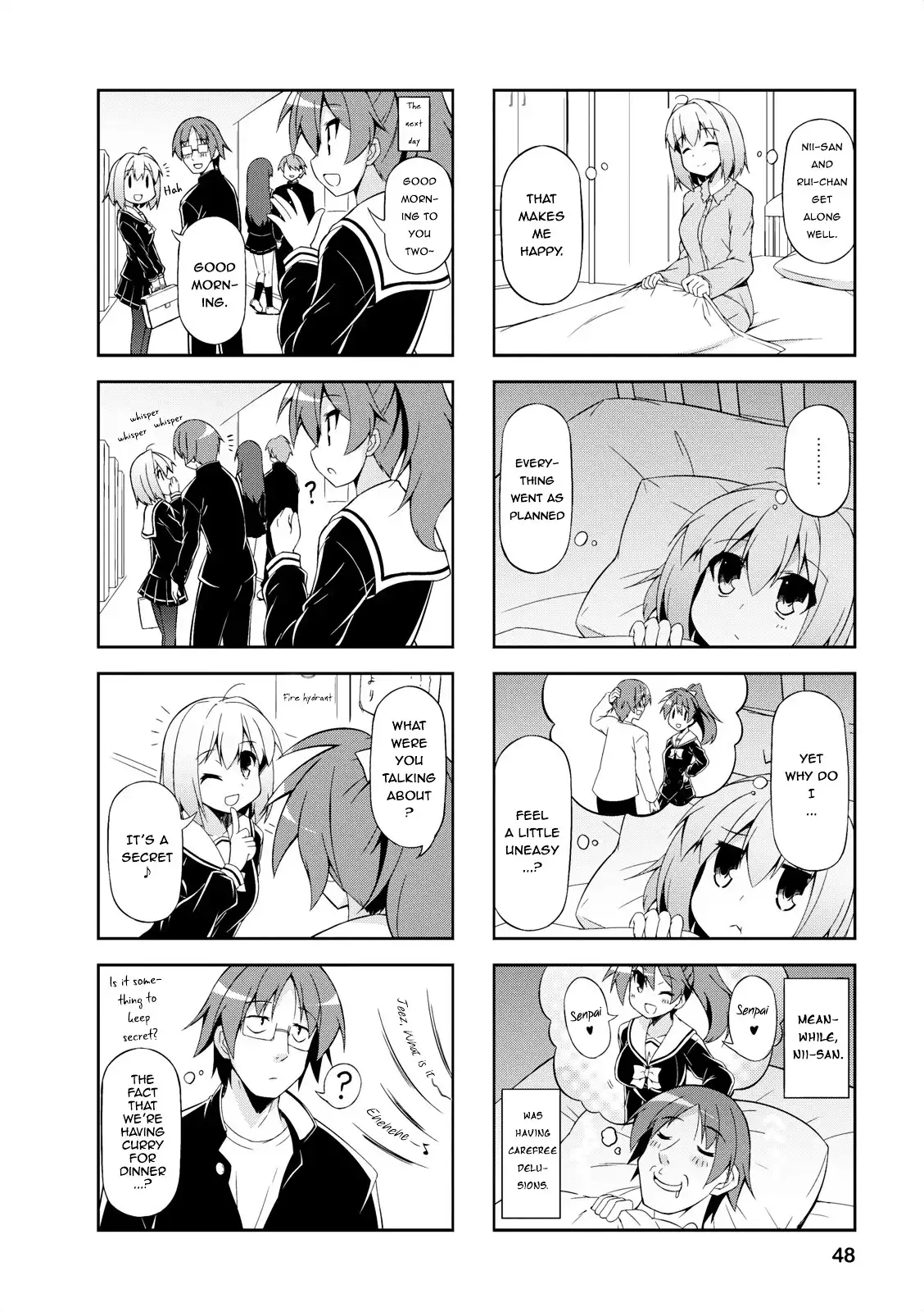 Nakahara-kun no Kahogo na Imouto Chapter 4