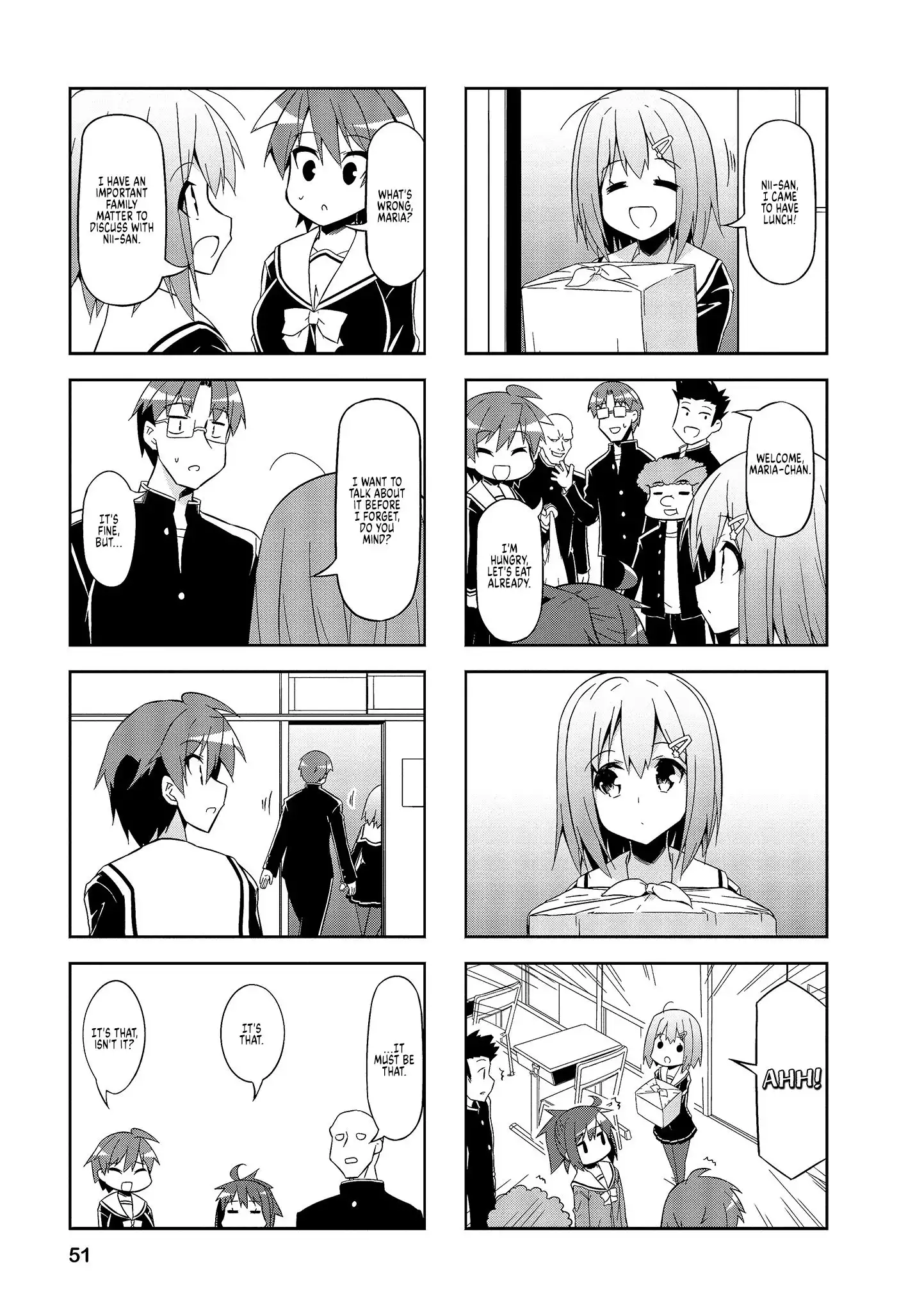 Nakahara-kun no Kahogo na Imouto Chapter 56