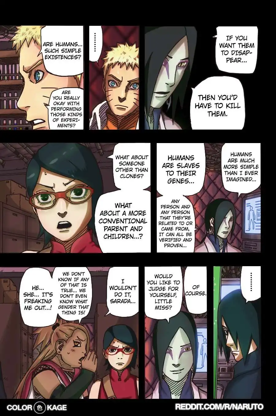 Naruto Gaiden : The Seventh Hokage Chapter 7.5