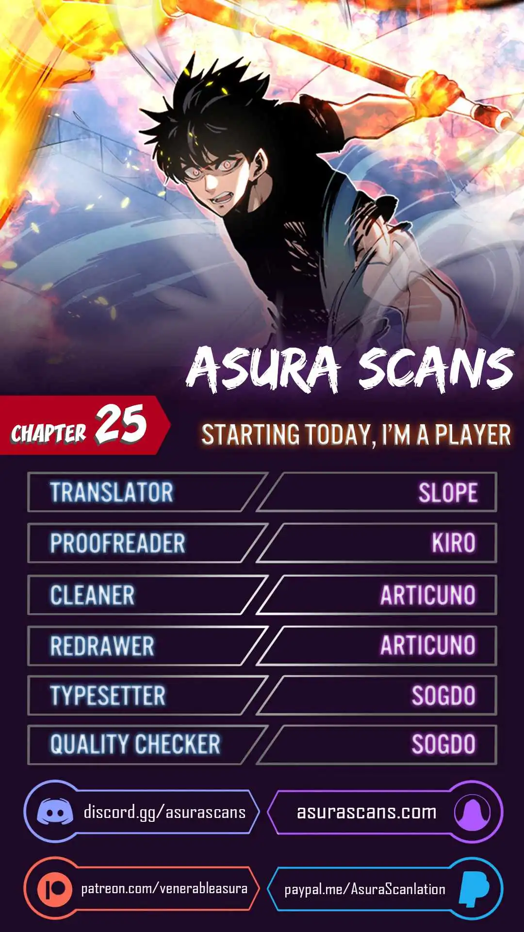 Player from Today Onwards Chapter 25