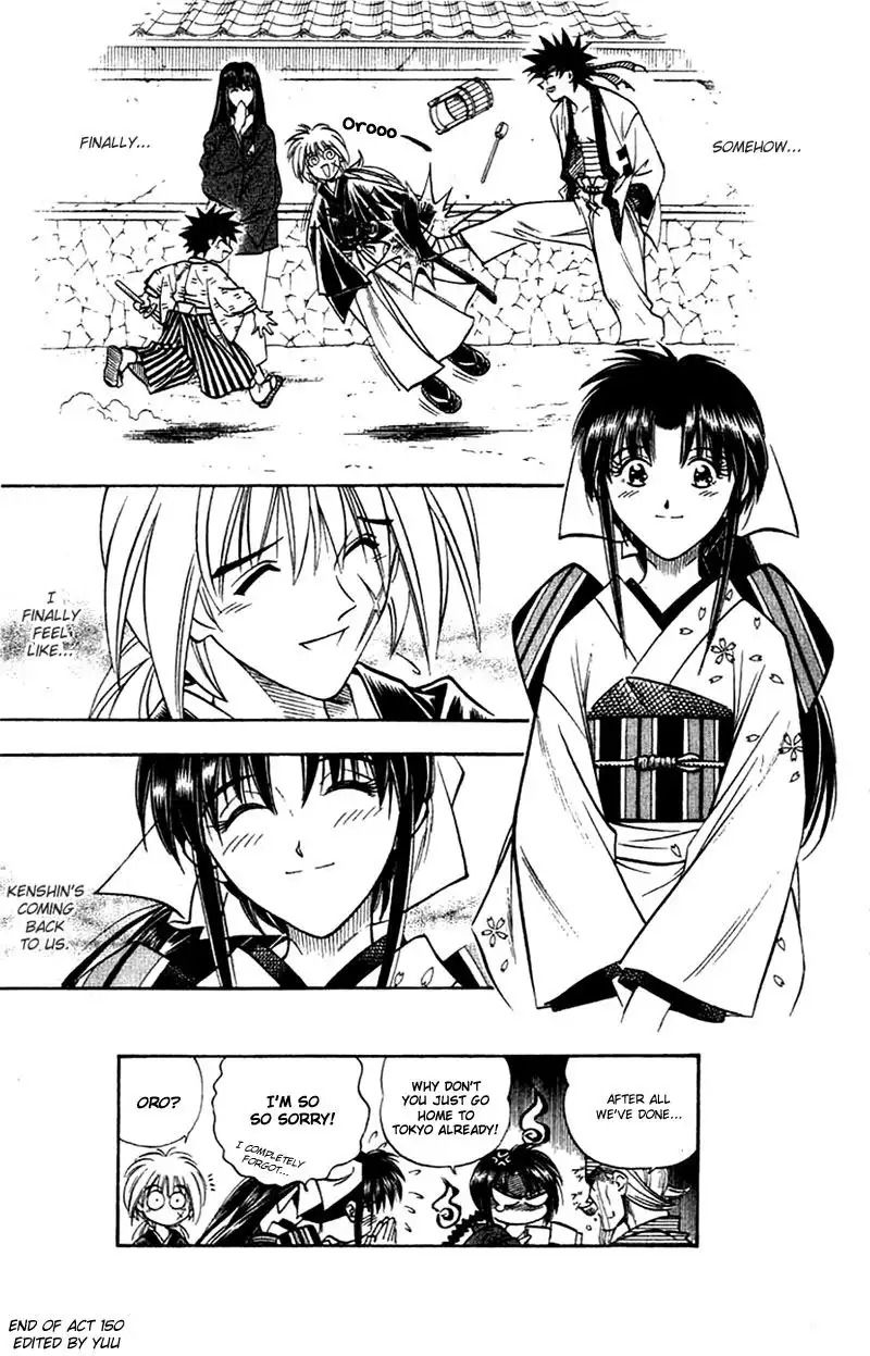 Rurouni Kenshin Chapter 150