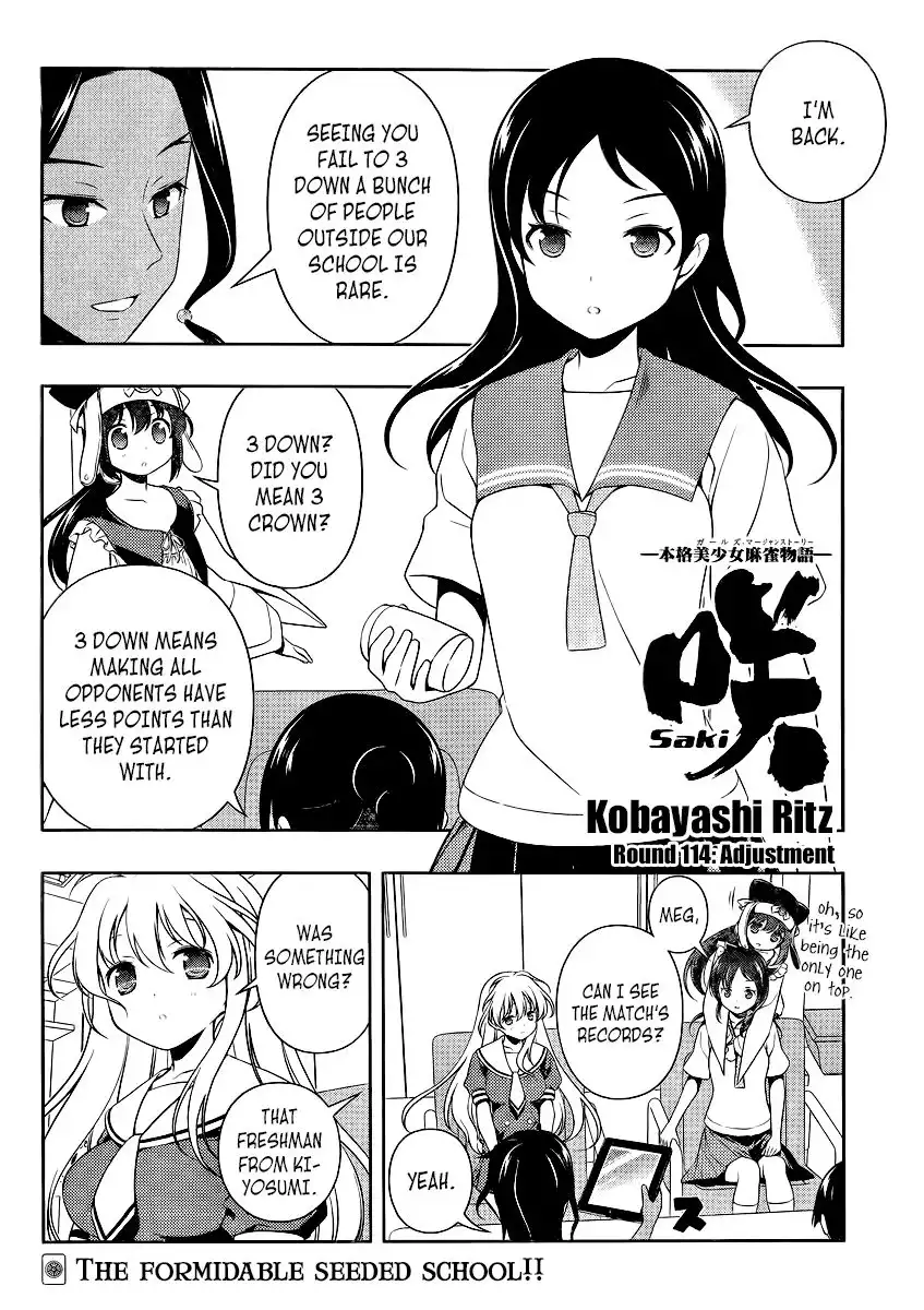 Saki Chapter 114