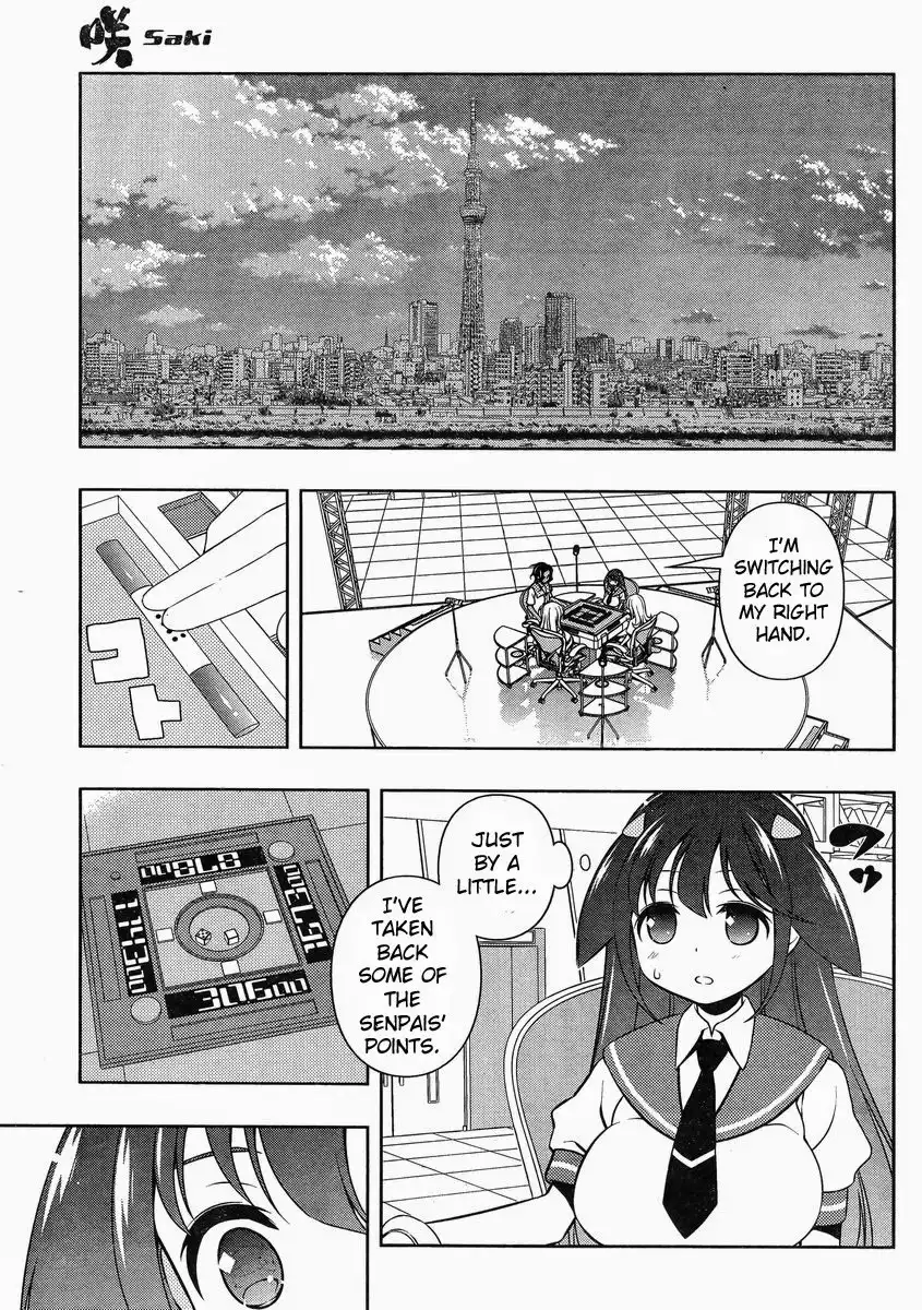 Saki Chapter 138