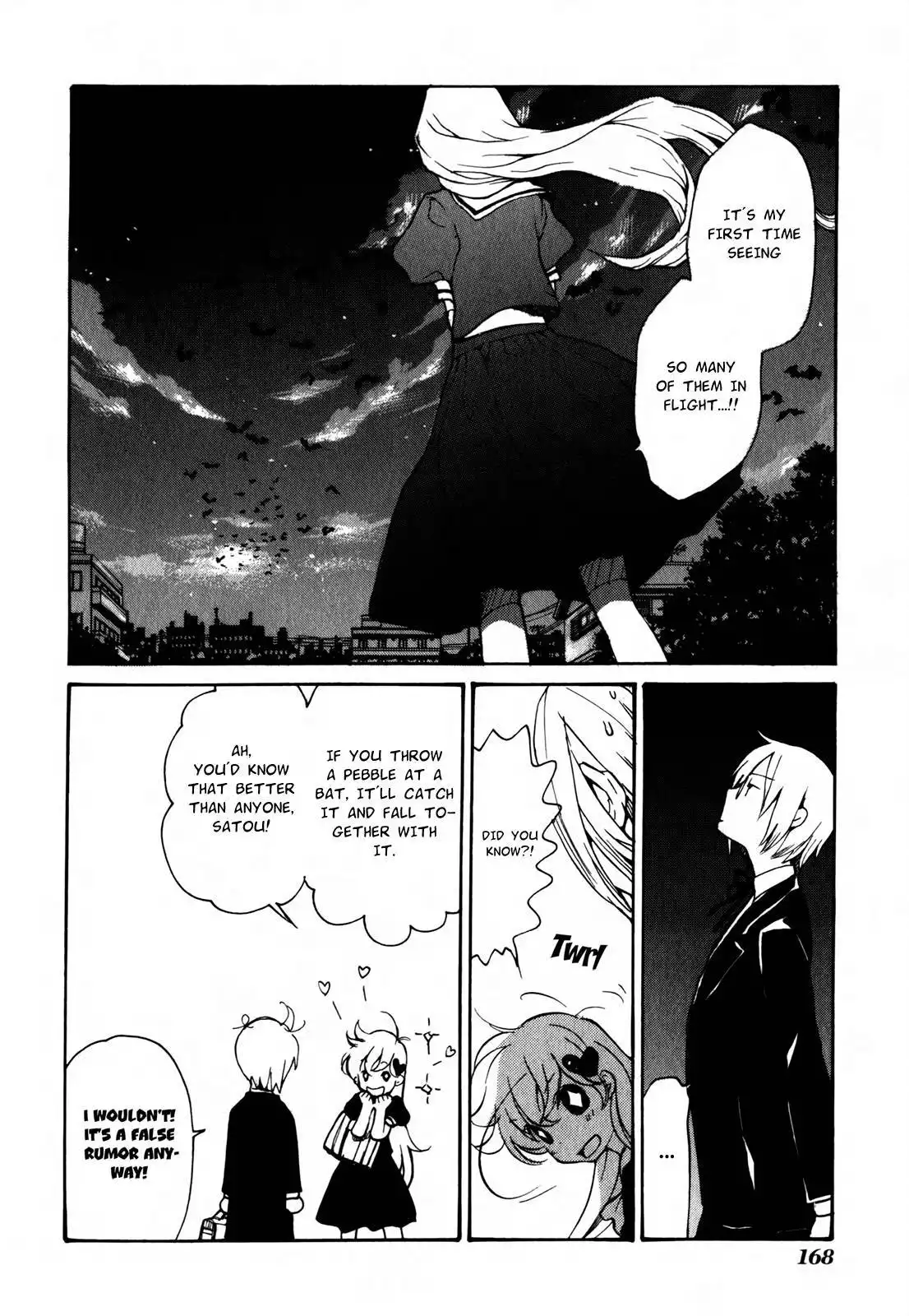 Satou-kun to Tanaka-san - The Blood Highschool Chapter 12