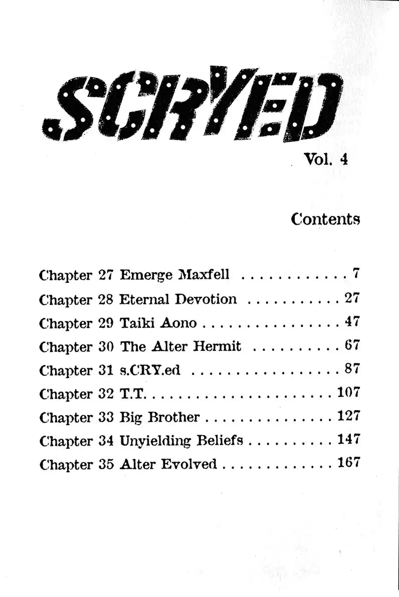 Scryed Chapter 27