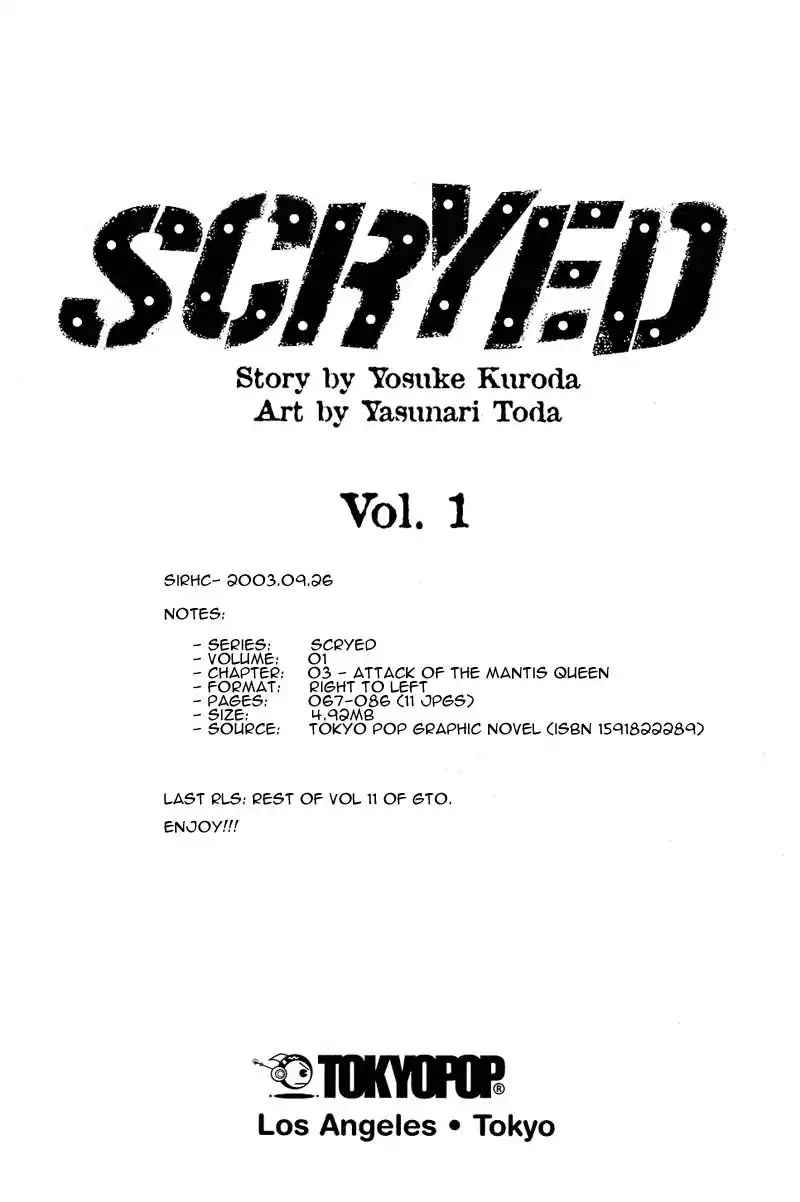 Scryed Chapter 3