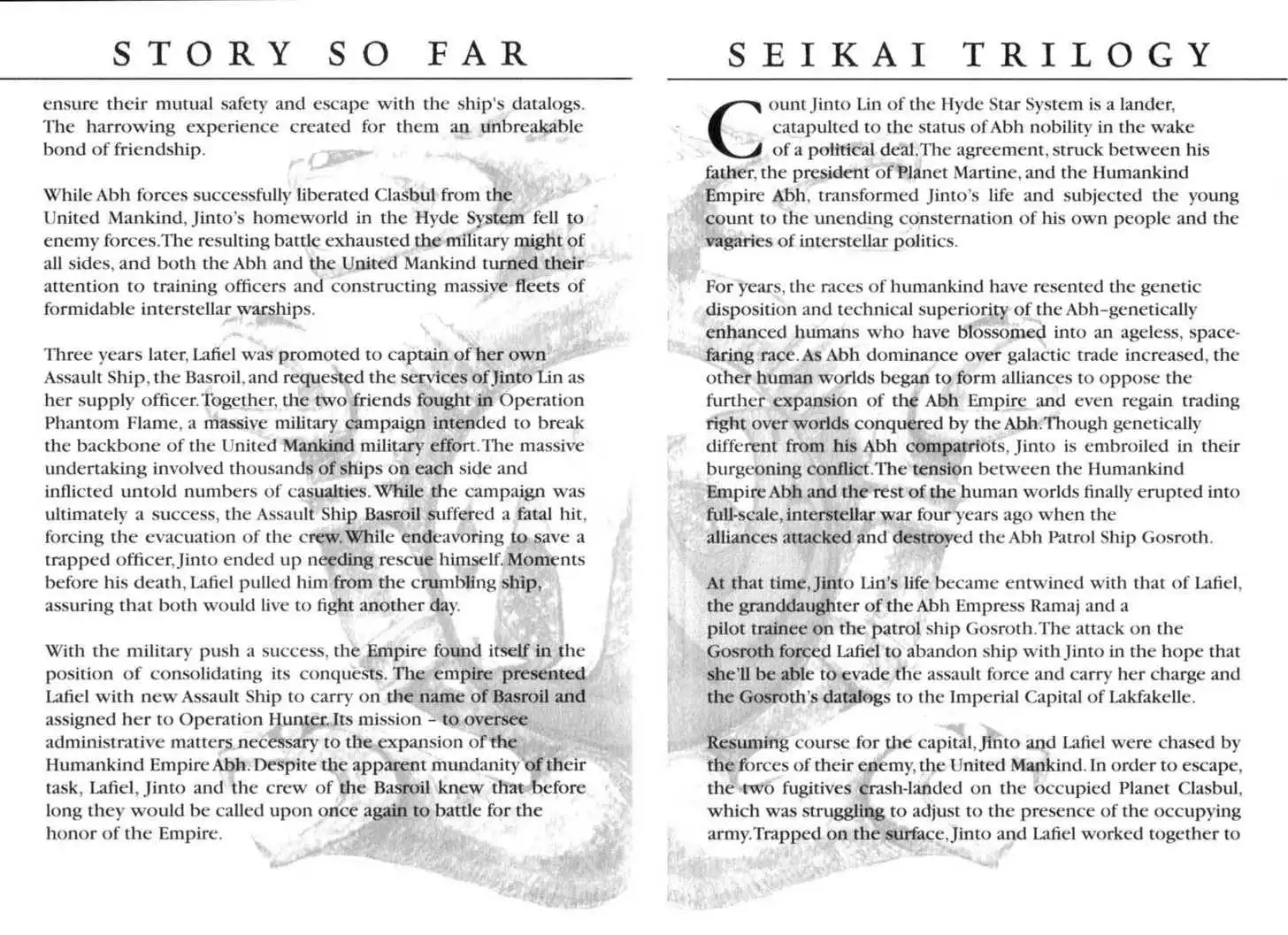 Seikai Trilogy Chapter 3.1