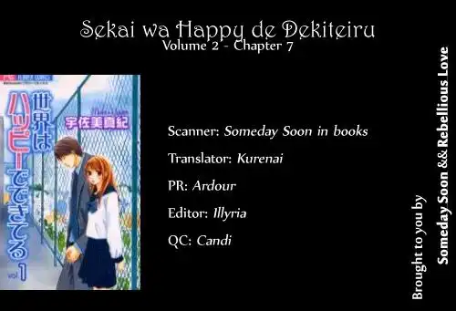 Sekai wa Happy de Dekiteiru Chapter 7