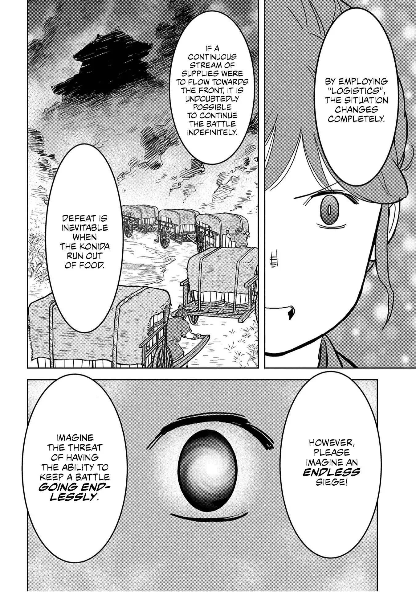 Sengoku Komachi Kuroutan: Noukou Giga Chapter 23