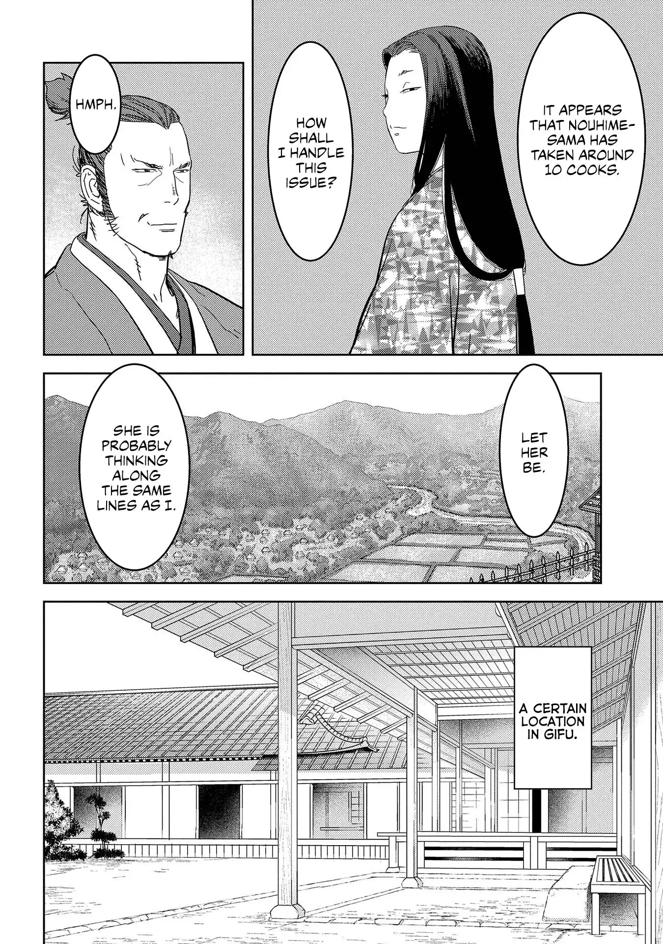 Sengoku Komachi Kuroutan: Noukou Giga Chapter 27