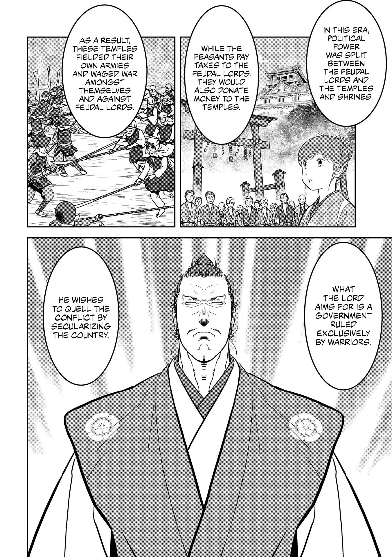 Sengoku Komachi Kuroutan: Noukou Giga Chapter 30