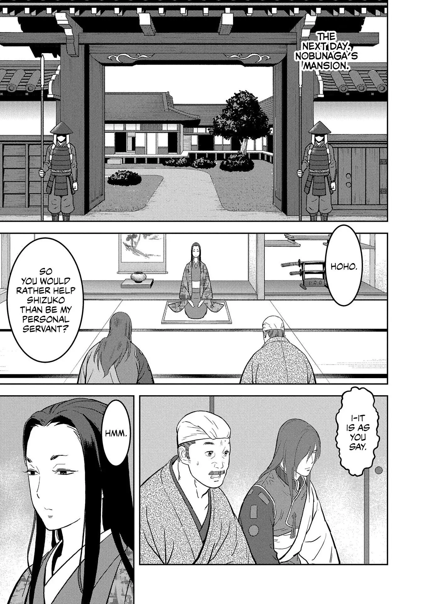 Sengoku Komachi Kuroutan: Noukou Giga Chapter 30