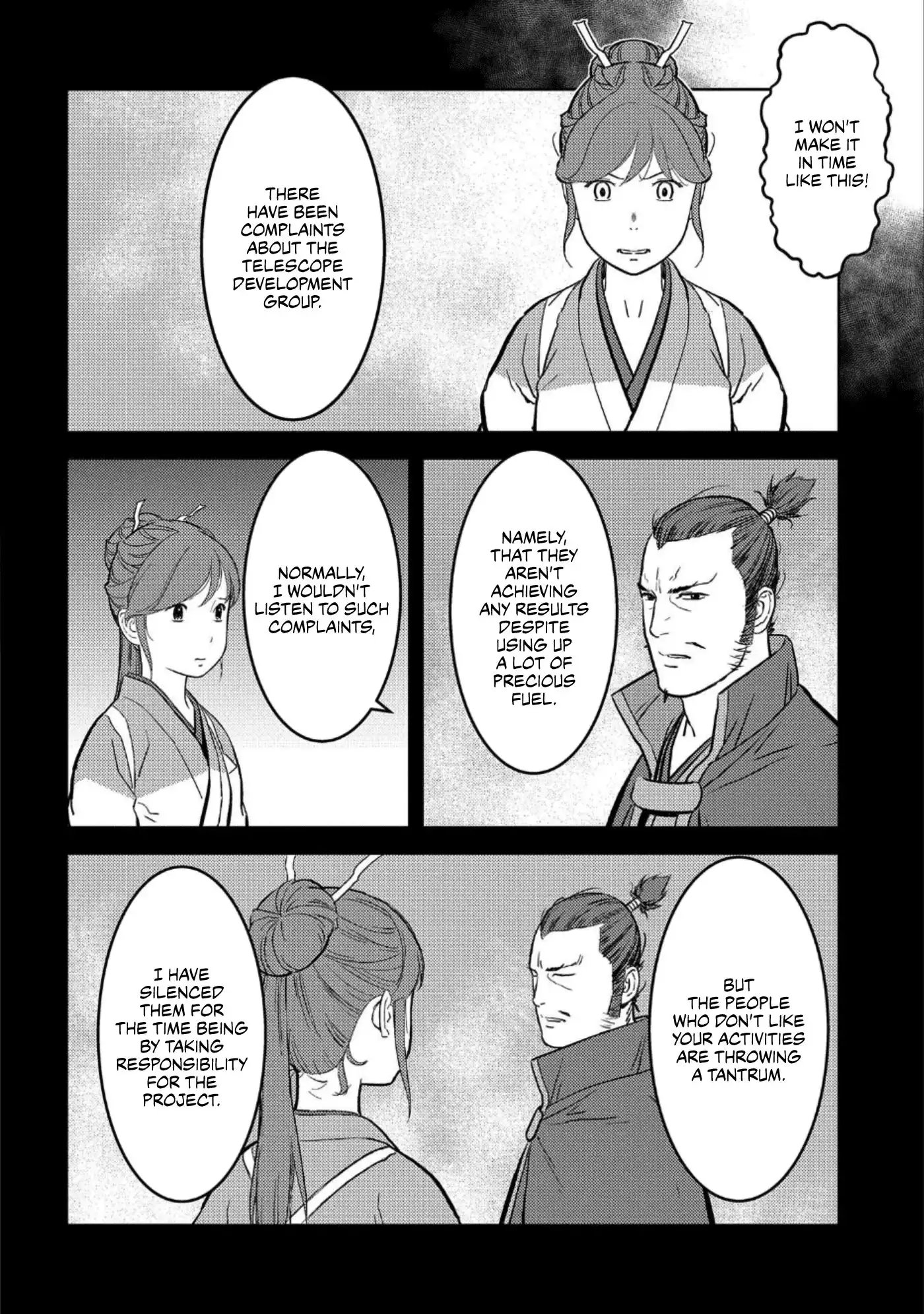 Sengoku Komachi Kuroutan: Noukou Giga Chapter 36