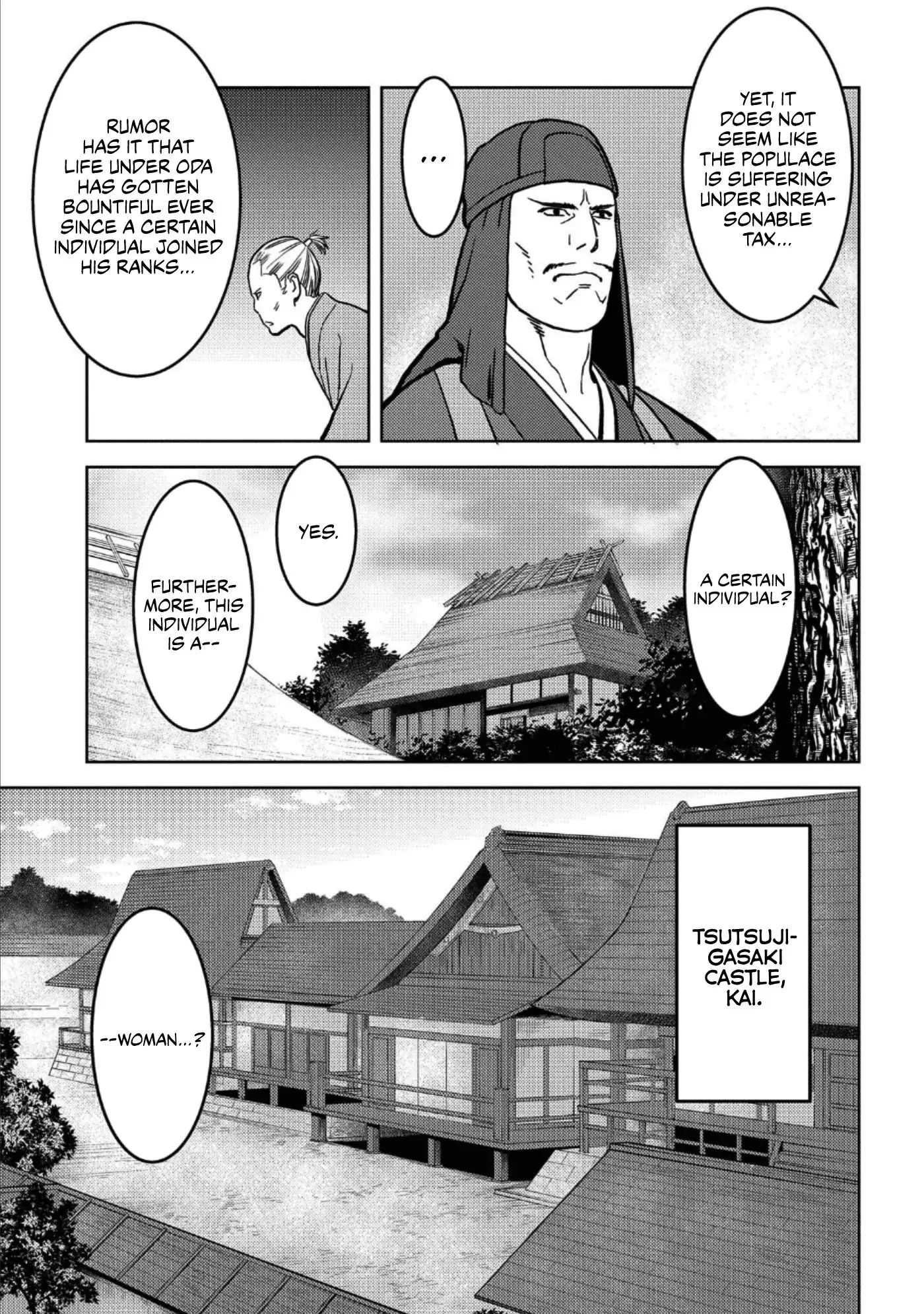 Sengoku Komachi Kuroutan: Noukou Giga Chapter 36