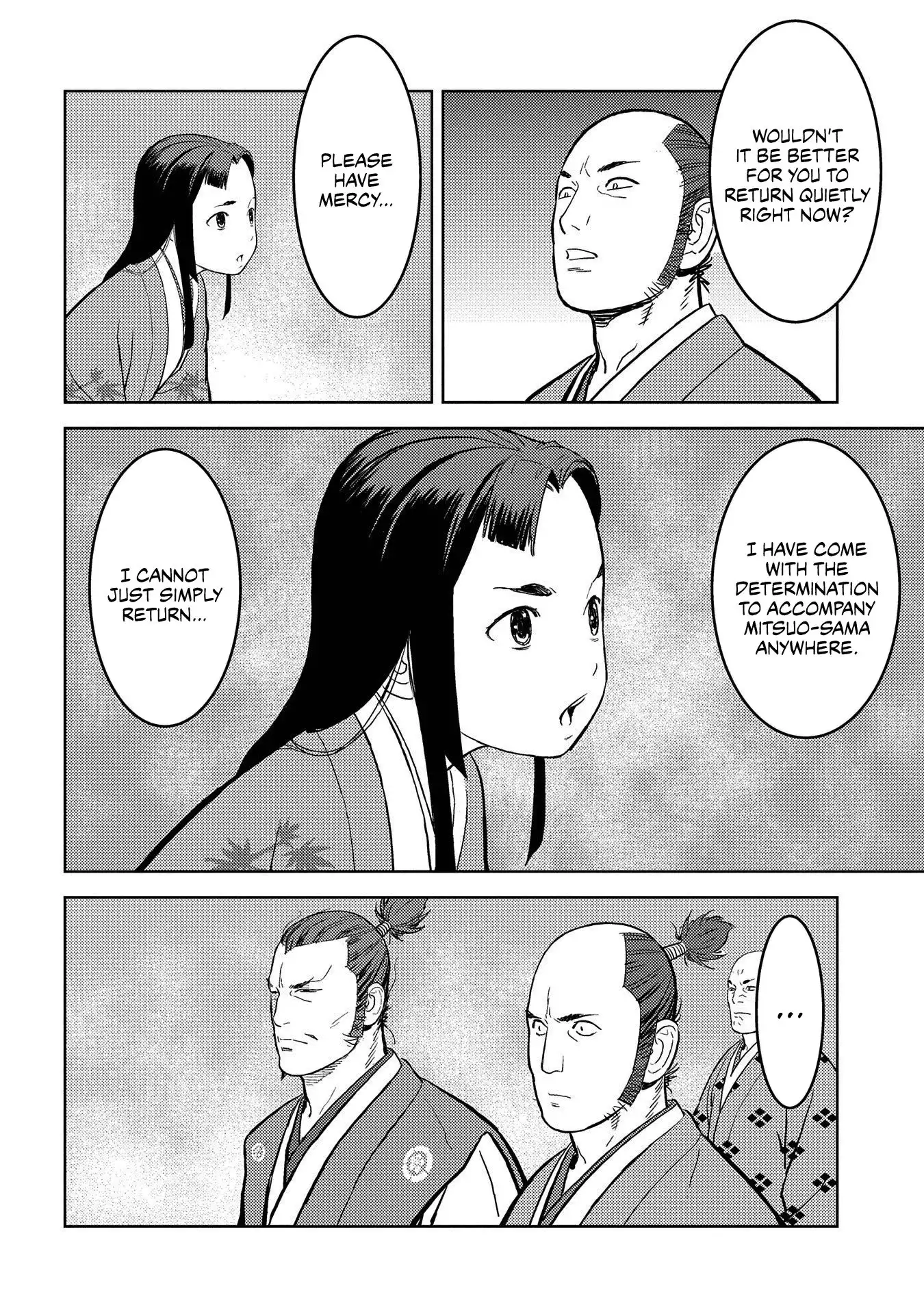 Sengoku Komachi Kuroutan: Noukou Giga Chapter 37