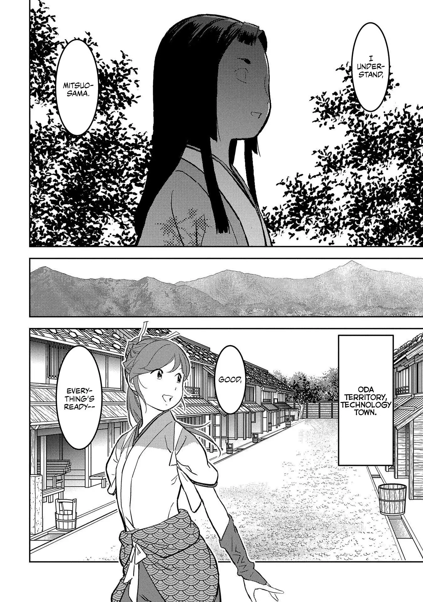 Sengoku Komachi Kuroutan: Noukou Giga Chapter 37