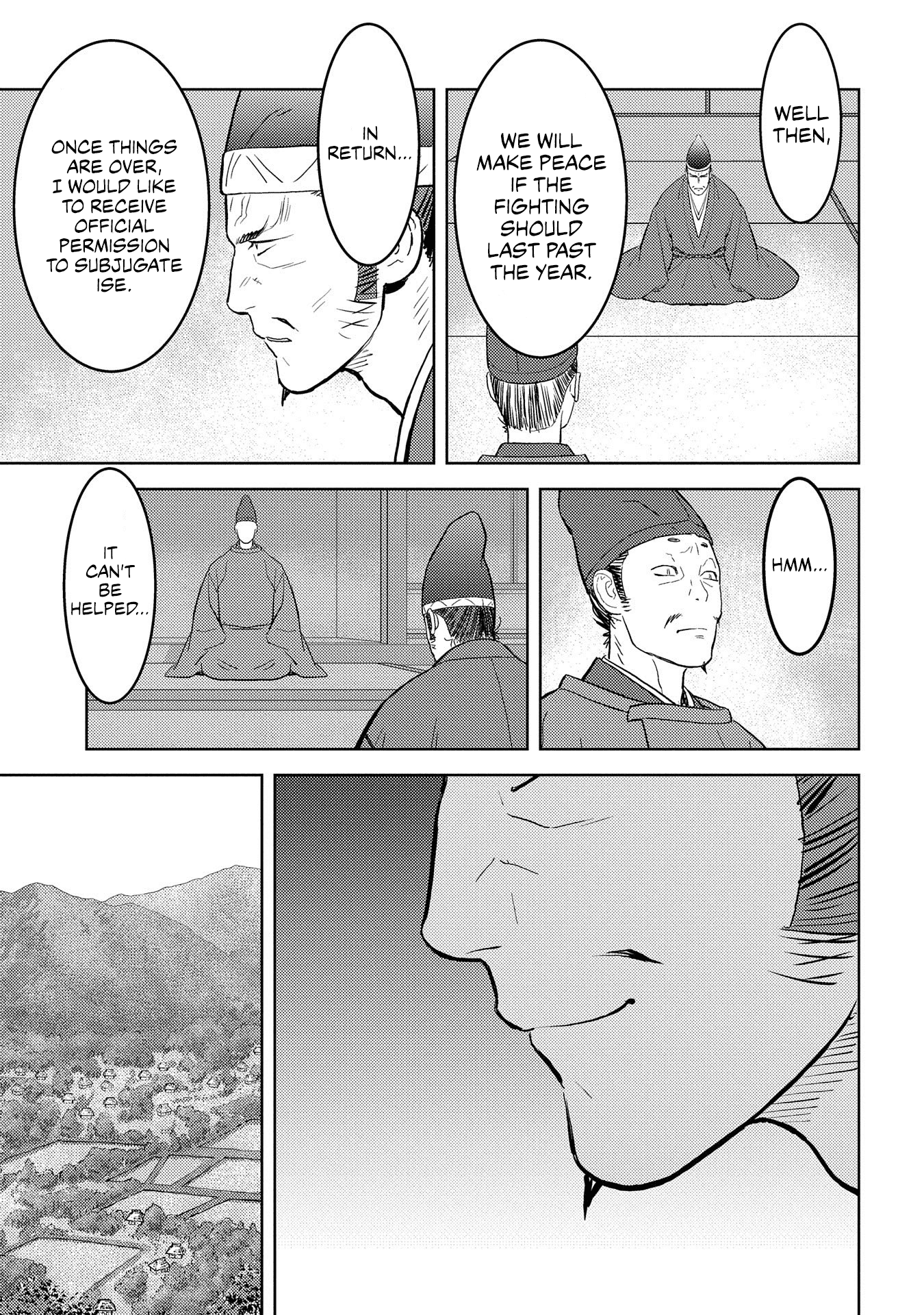 Sengoku Komachi Kuroutan: Noukou Giga Chapter 39