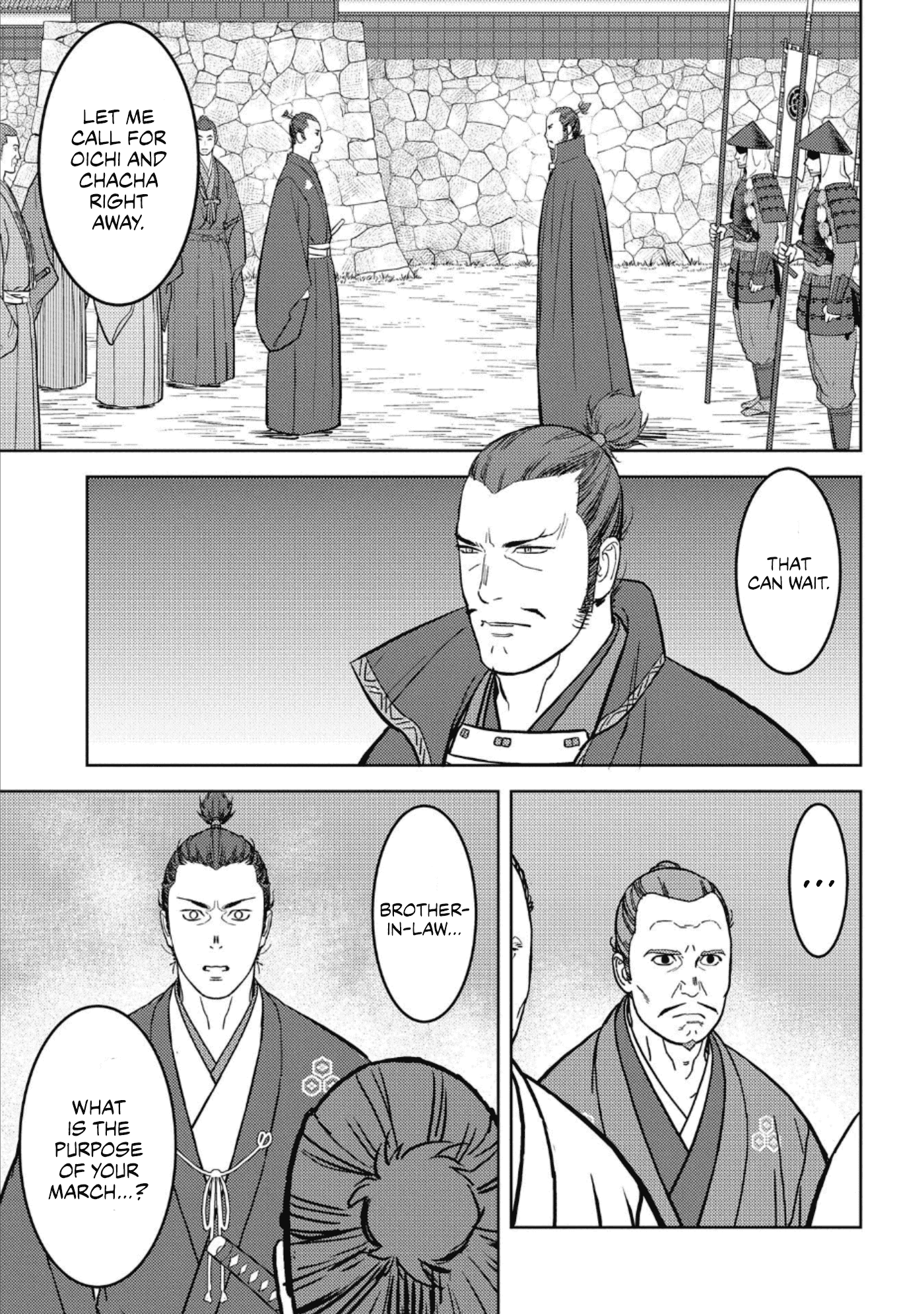 Sengoku Komachi Kuroutan: Noukou Giga Chapter 42