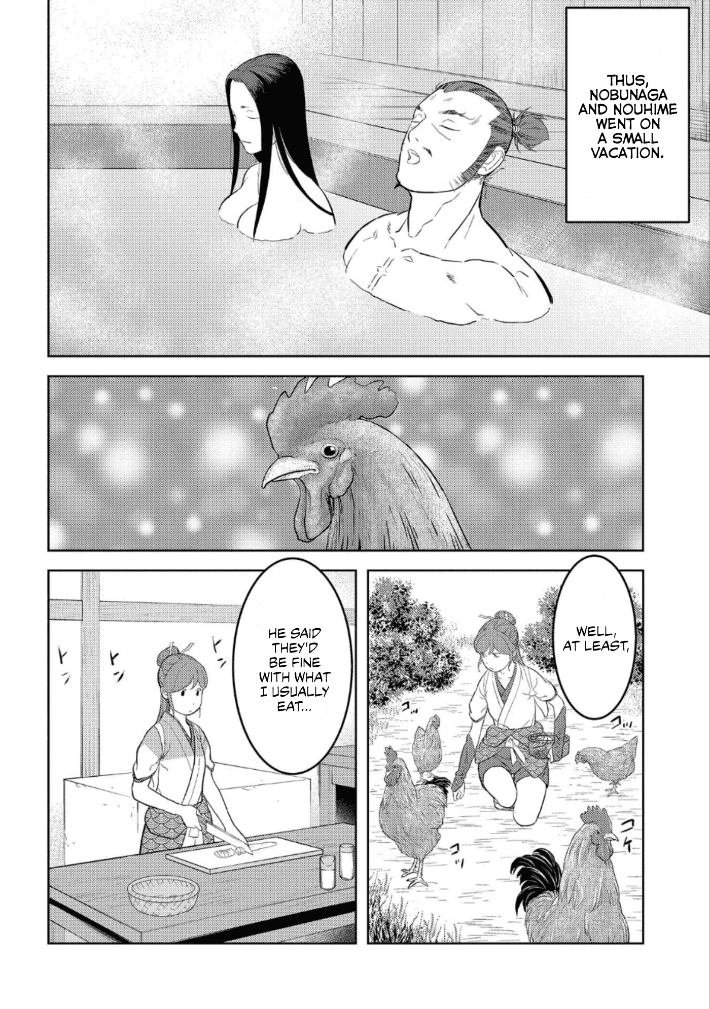 Sengoku Komachi Kuroutan: Noukou Giga Chapter 44