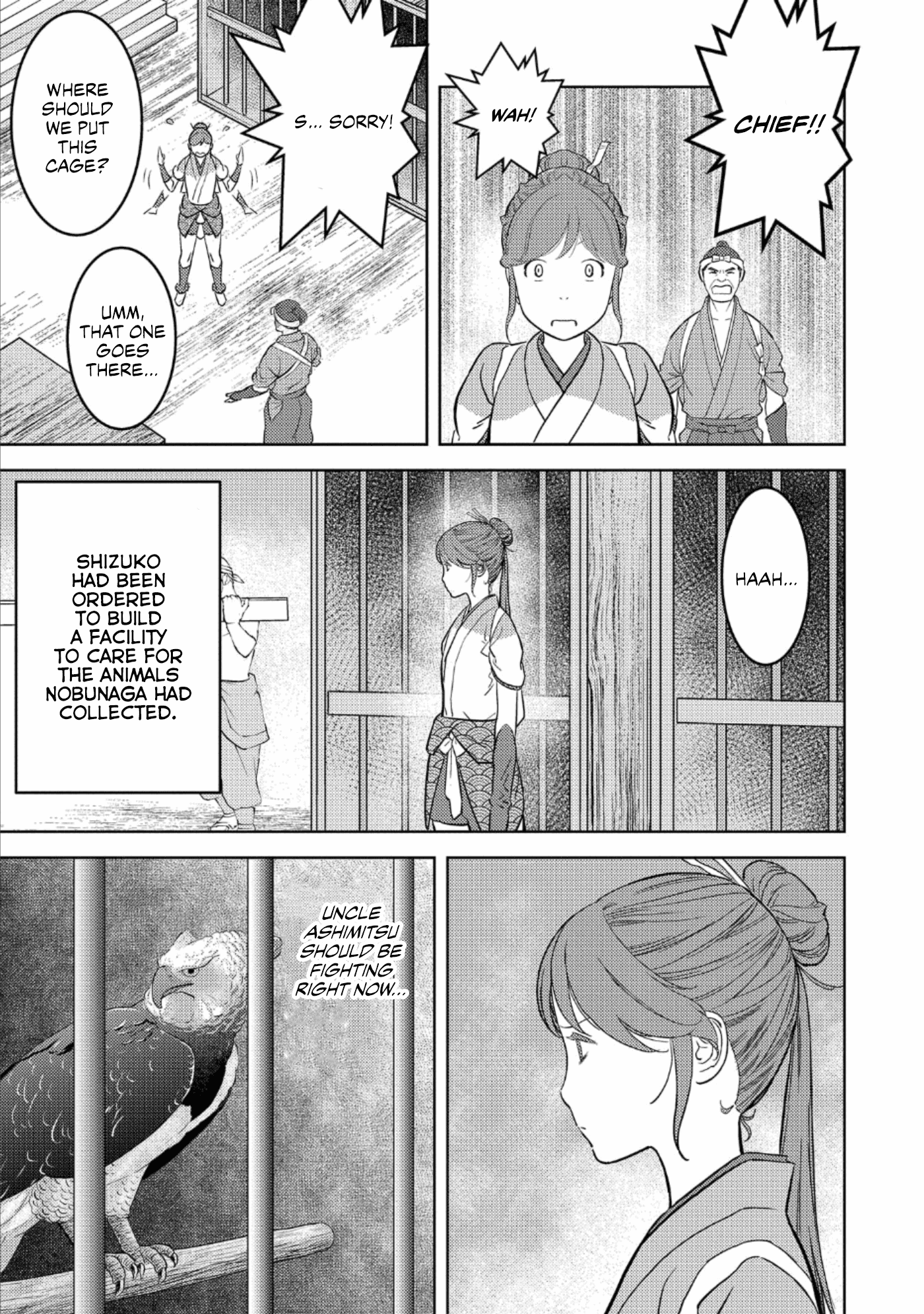 Sengoku Komachi Kuroutan: Noukou Giga Chapter 46