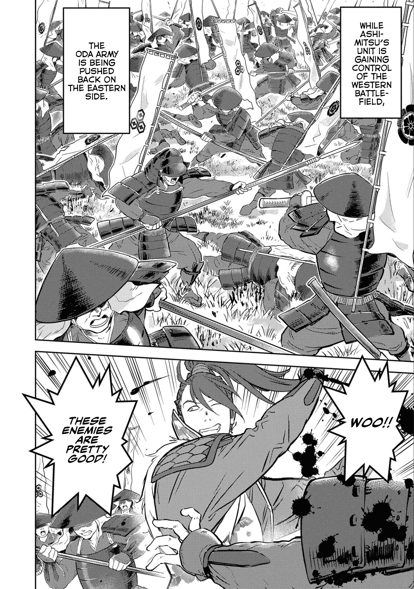 Sengoku Komachi Kuroutan: Noukou Giga Chapter 46