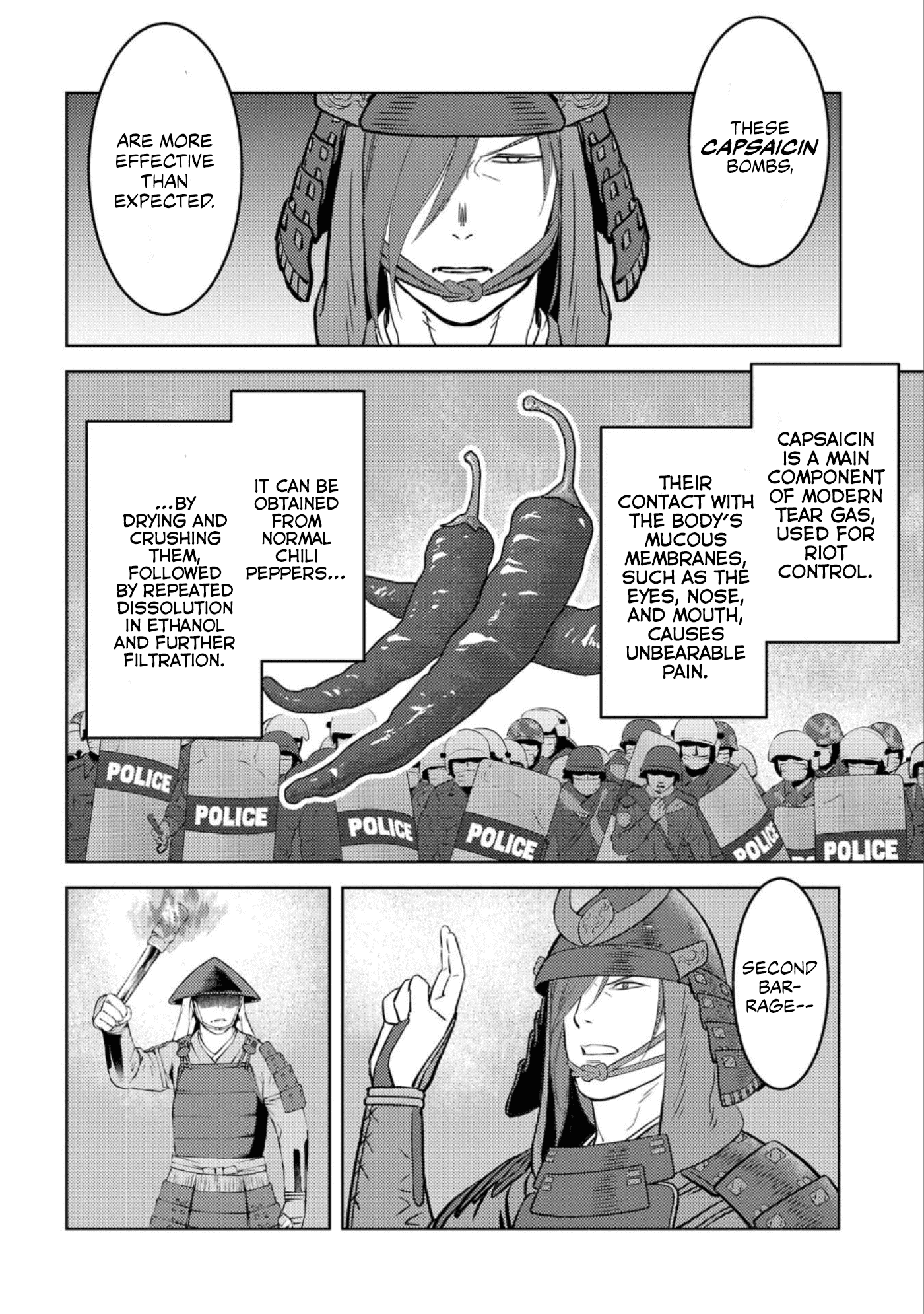 Sengoku Komachi Kuroutan: Noukou Giga Chapter 46