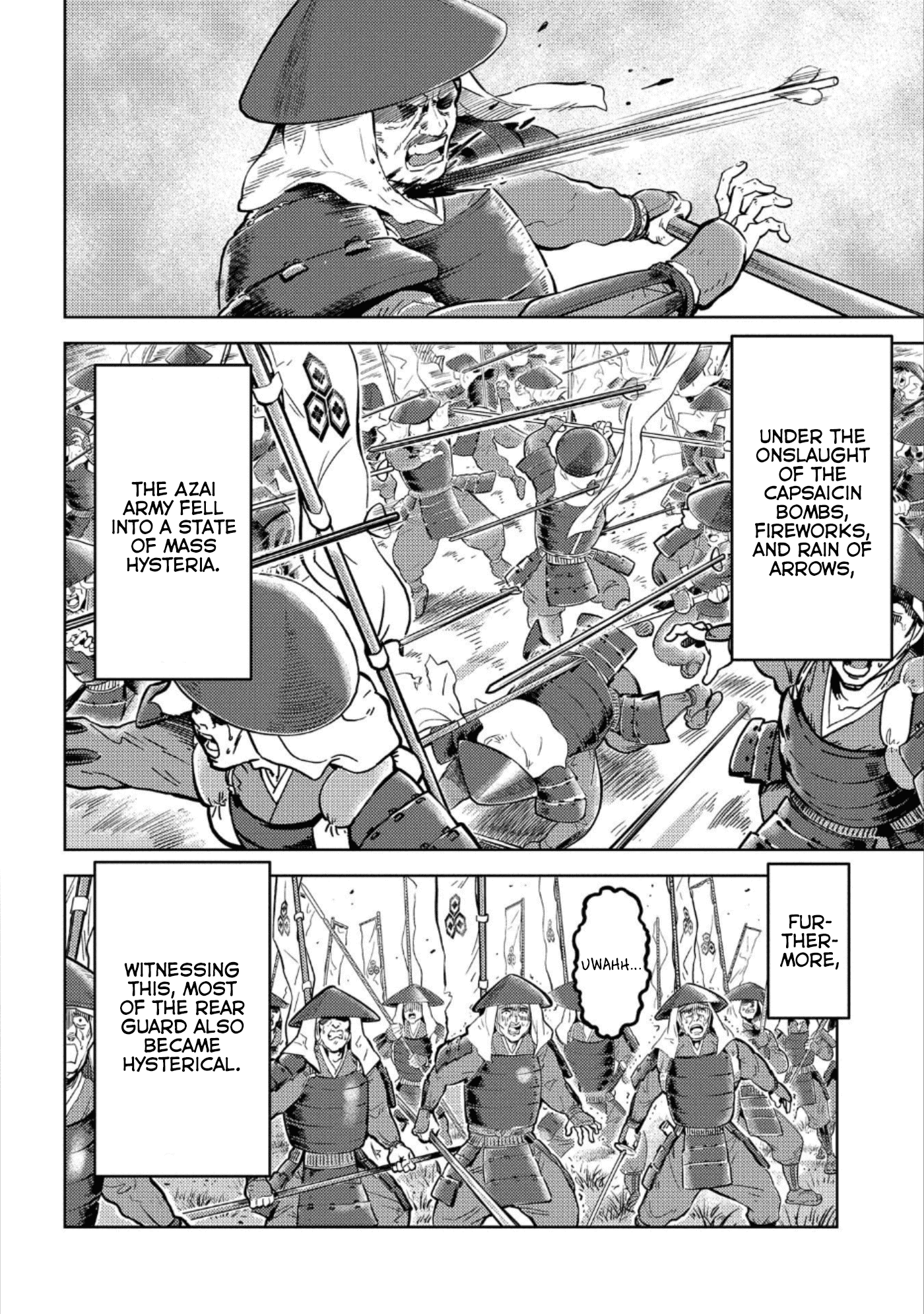 Sengoku Komachi Kuroutan: Noukou Giga Chapter 46