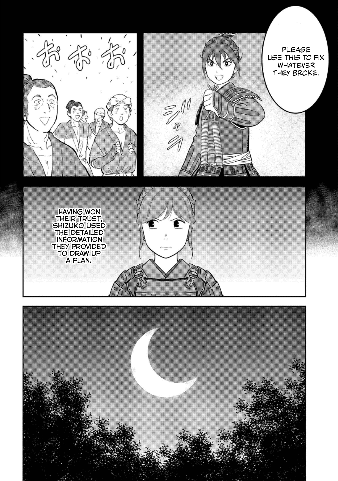 Sengoku Komachi Kuroutan: Noukou Giga Chapter 48