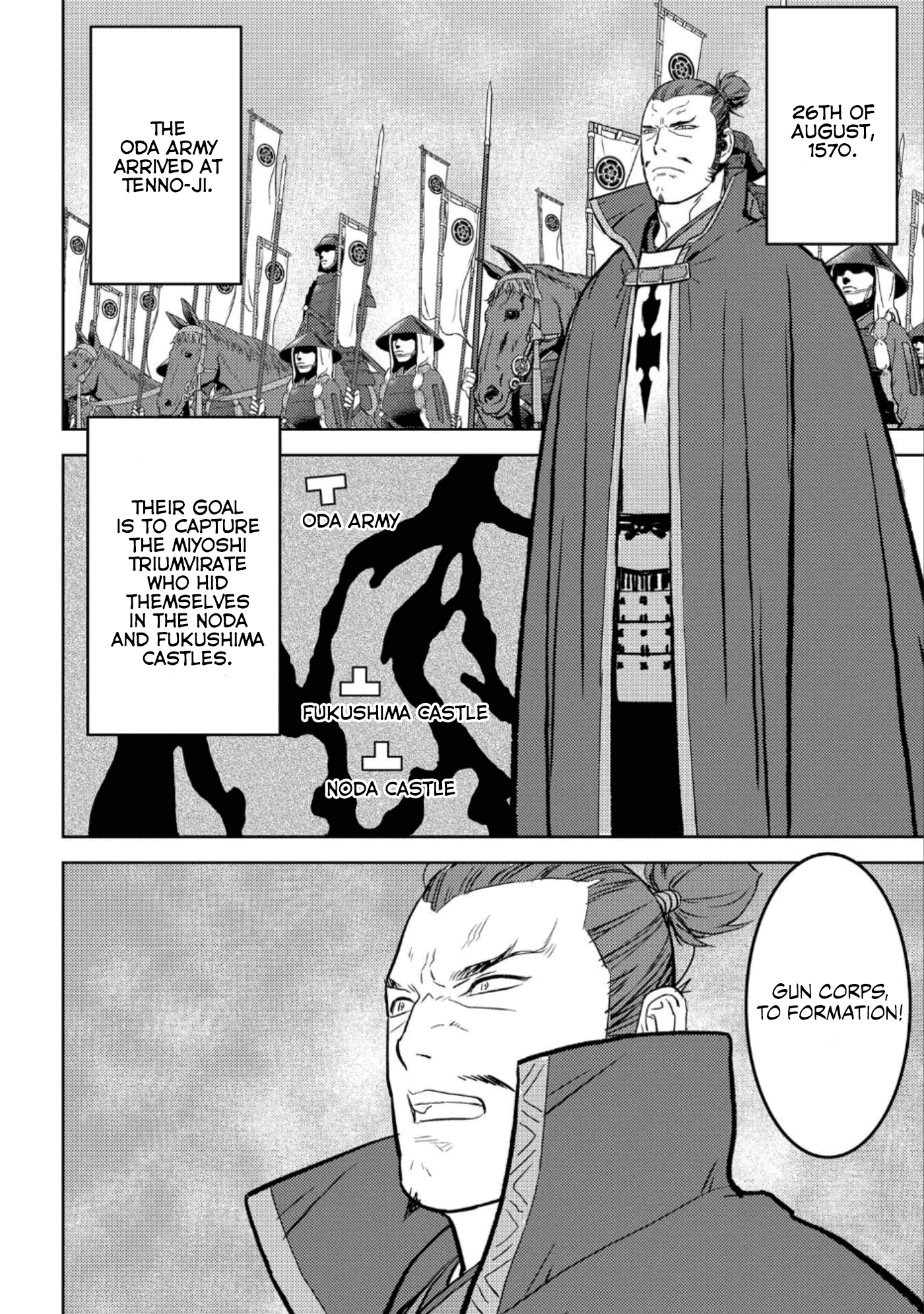 Sengoku Komachi Kuroutan: Noukou Giga Chapter 48