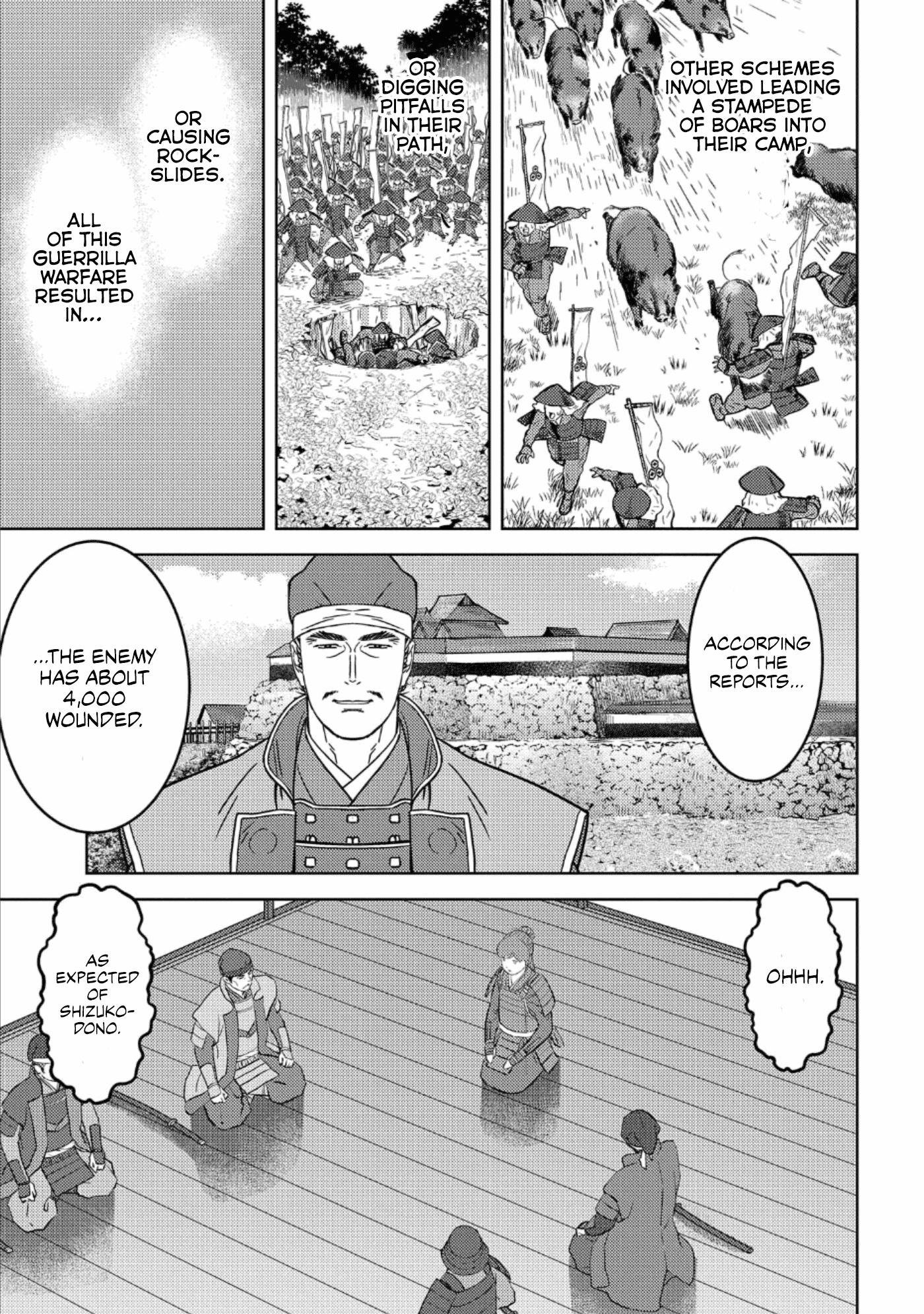 Sengoku Komachi Kuroutan: Noukou Giga Chapter 48