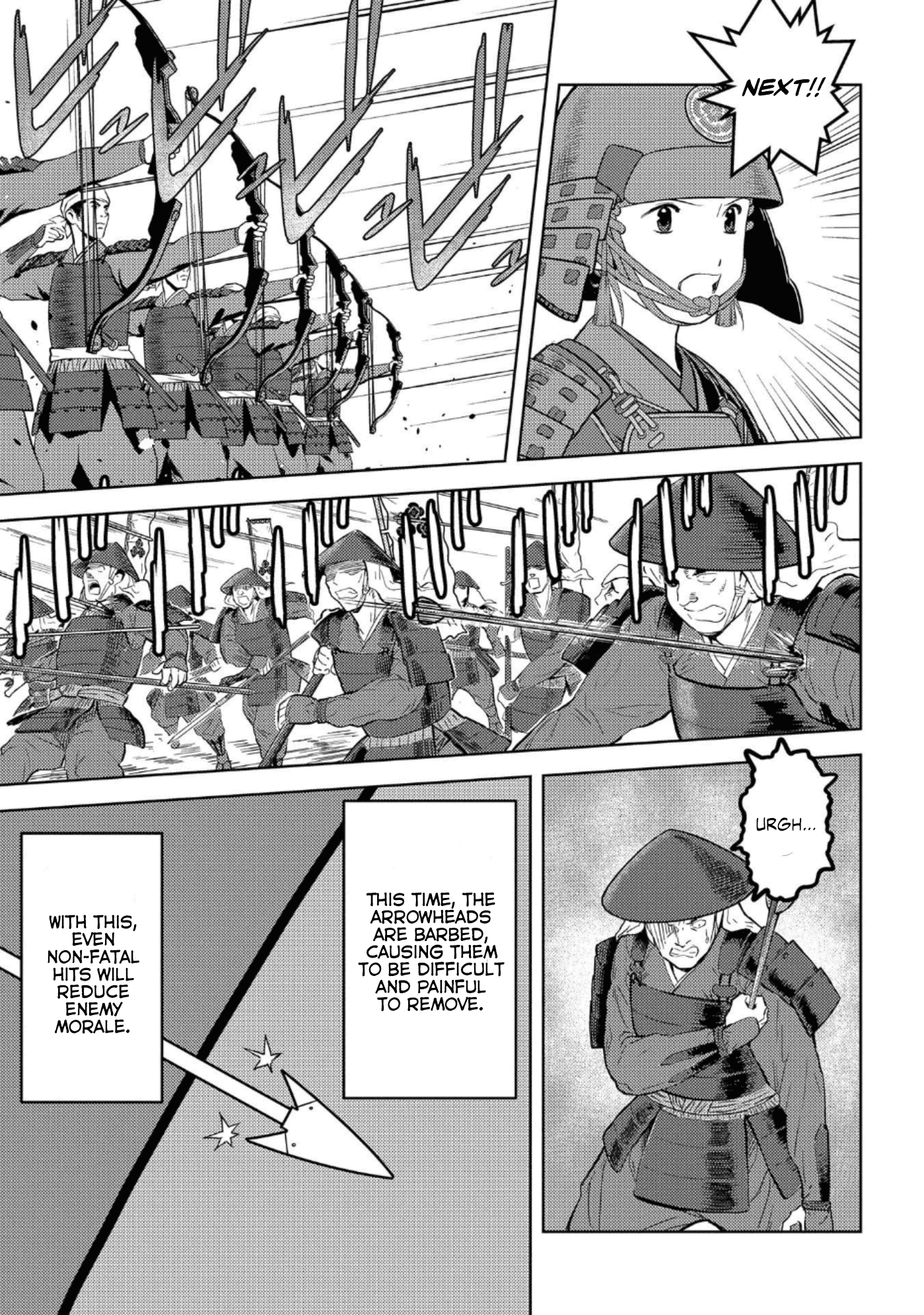 Sengoku Komachi Kuroutan: Noukou Giga Chapter 49