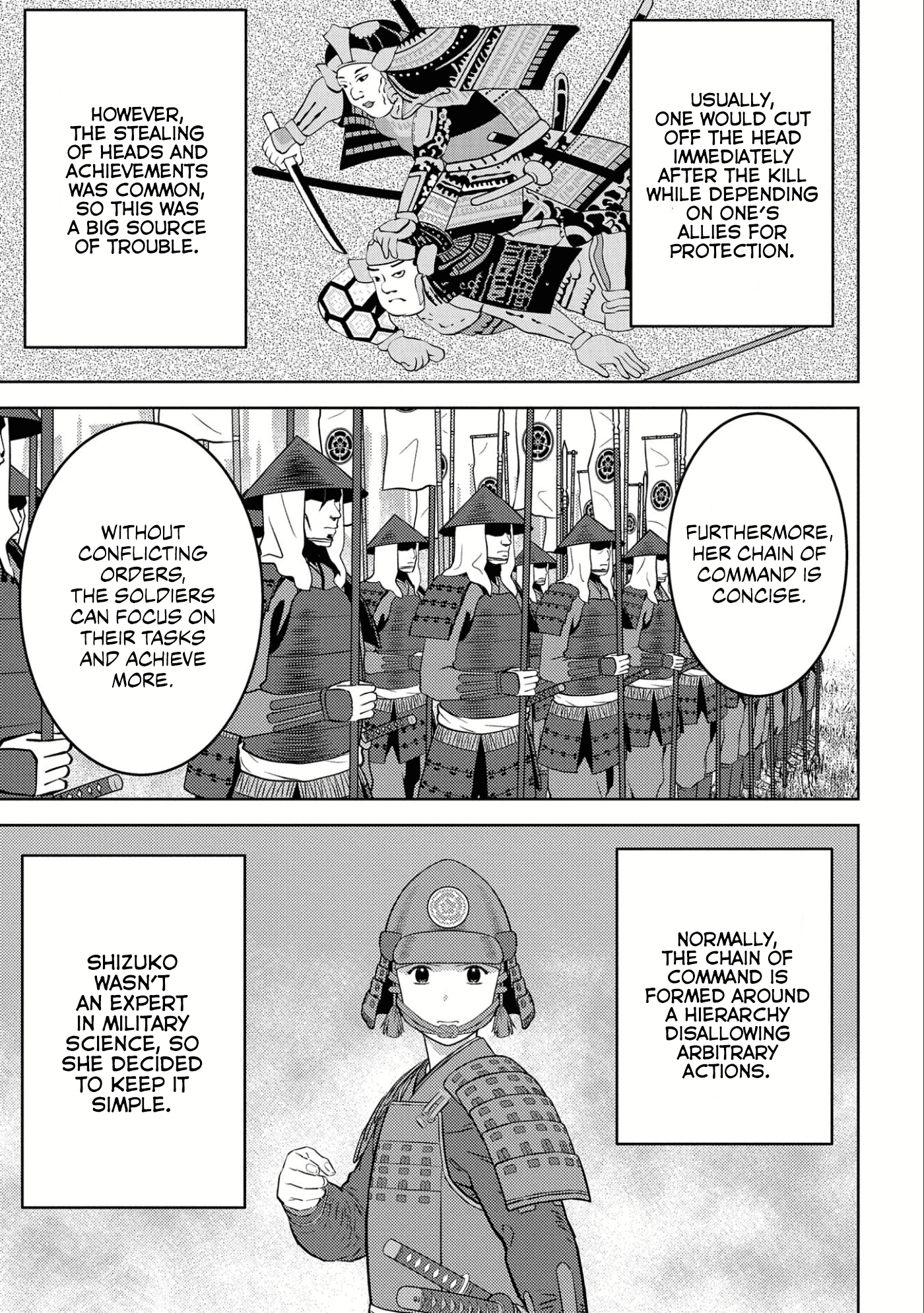 Sengoku Komachi Kuroutan: Noukou Giga Chapter 50