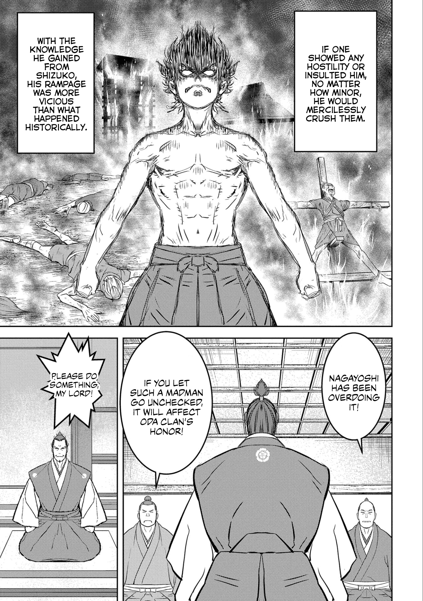 Sengoku Komachi Kuroutan: Noukou Giga Chapter 53