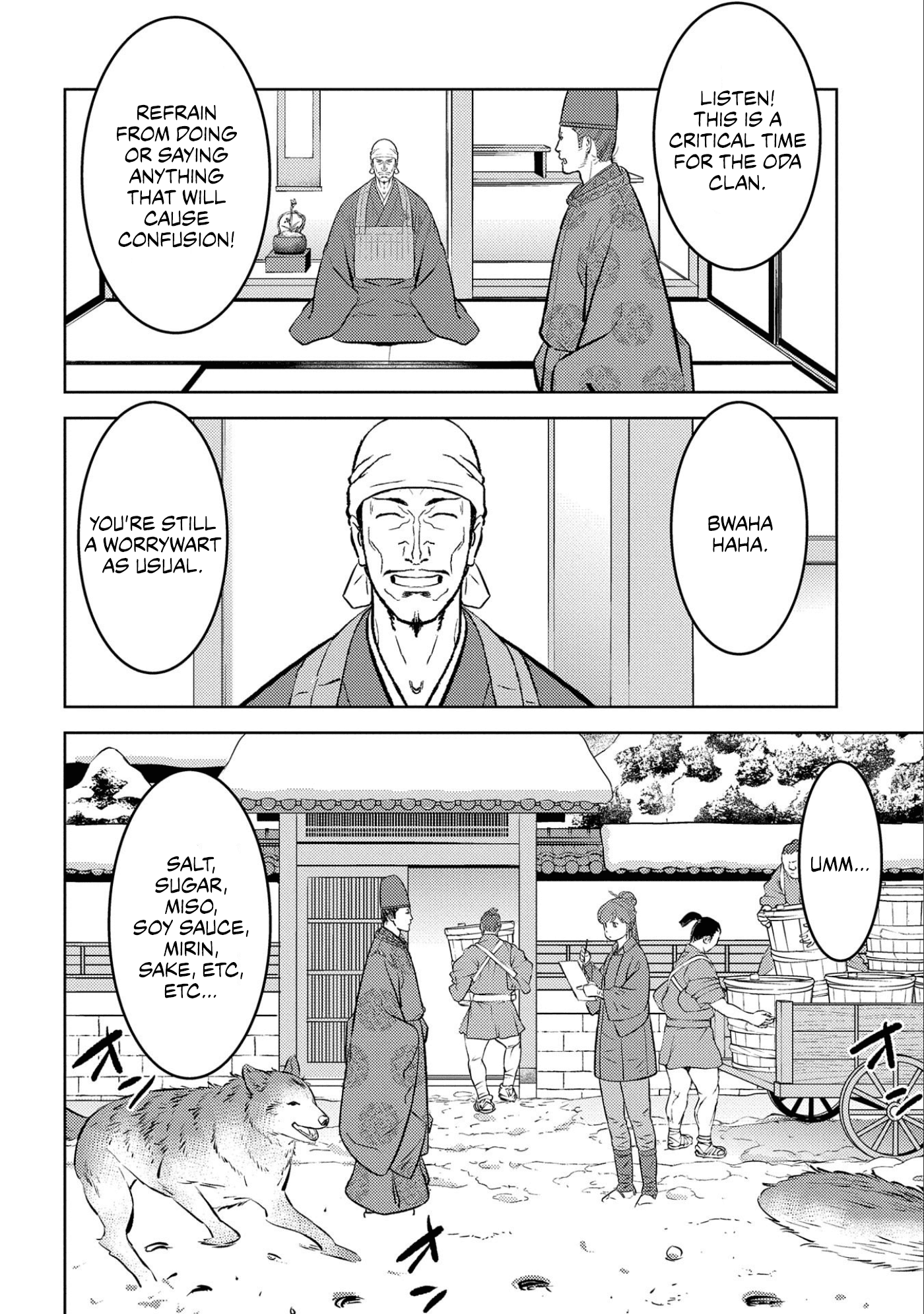 Sengoku Komachi Kuroutan: Noukou Giga Chapter 56