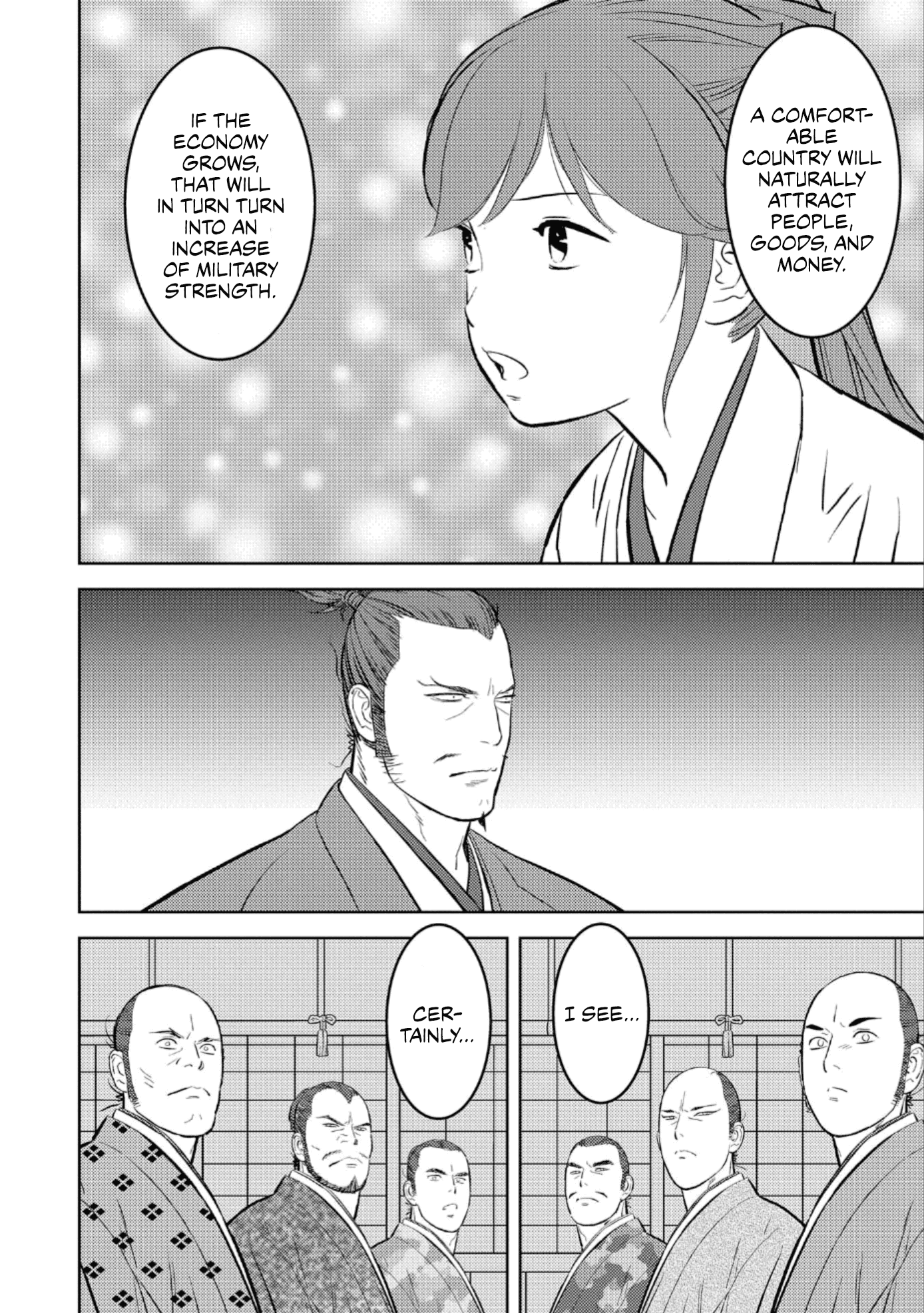 Sengoku Komachi Kuroutan: Noukou Giga Chapter 60