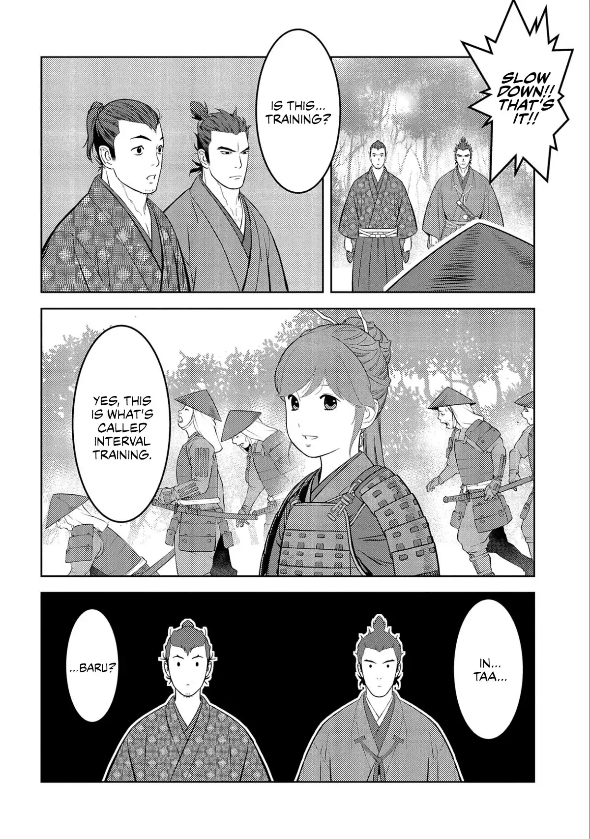 Sengoku Komachi Kuroutan: Noukou Giga Chapter 64