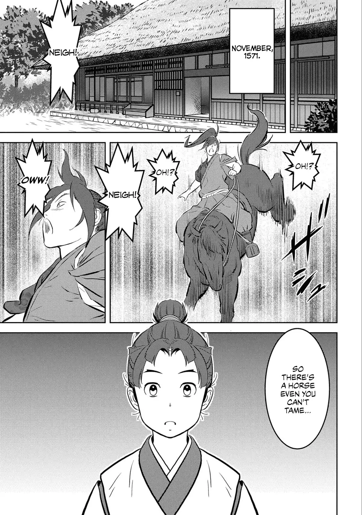 Sengoku Komachi Kuroutan: Noukou Giga Chapter 66