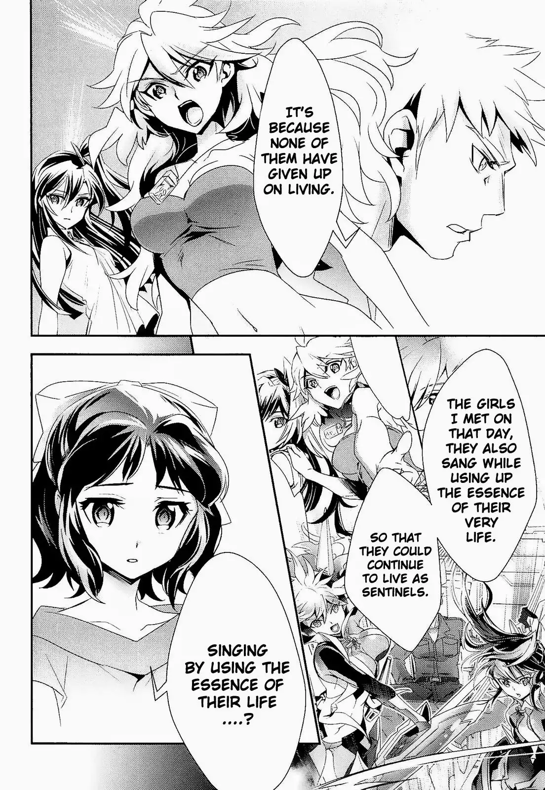 Senki Zessho Symphogear Chapter 13