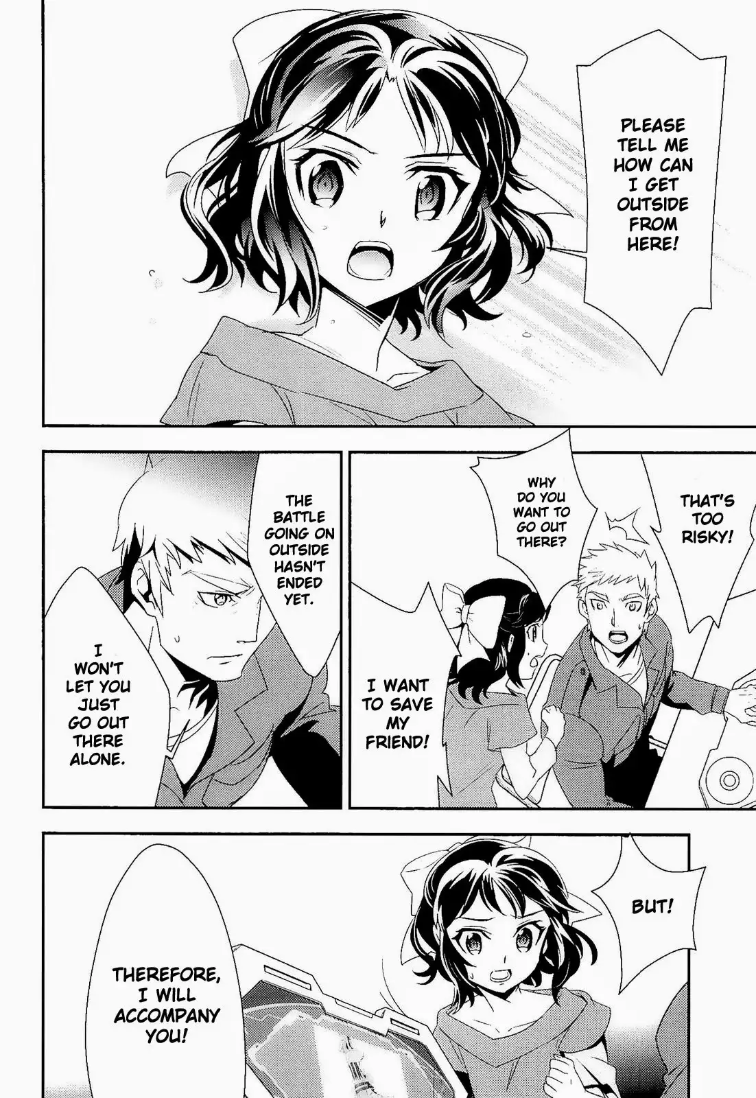 Senki Zessho Symphogear Chapter 13