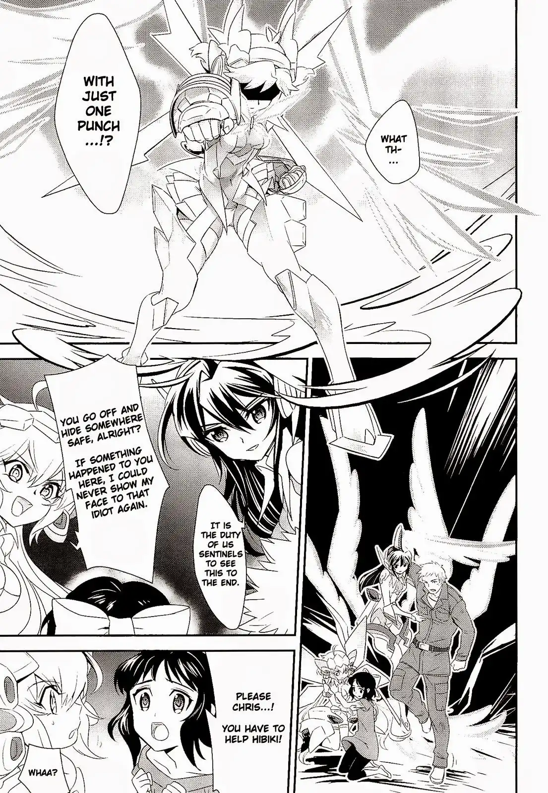 Senki Zessho Symphogear Chapter 14