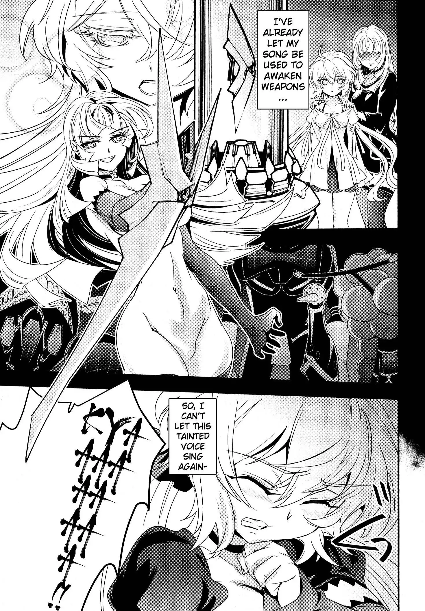 Senki Zessho Symphogear Chapter 8