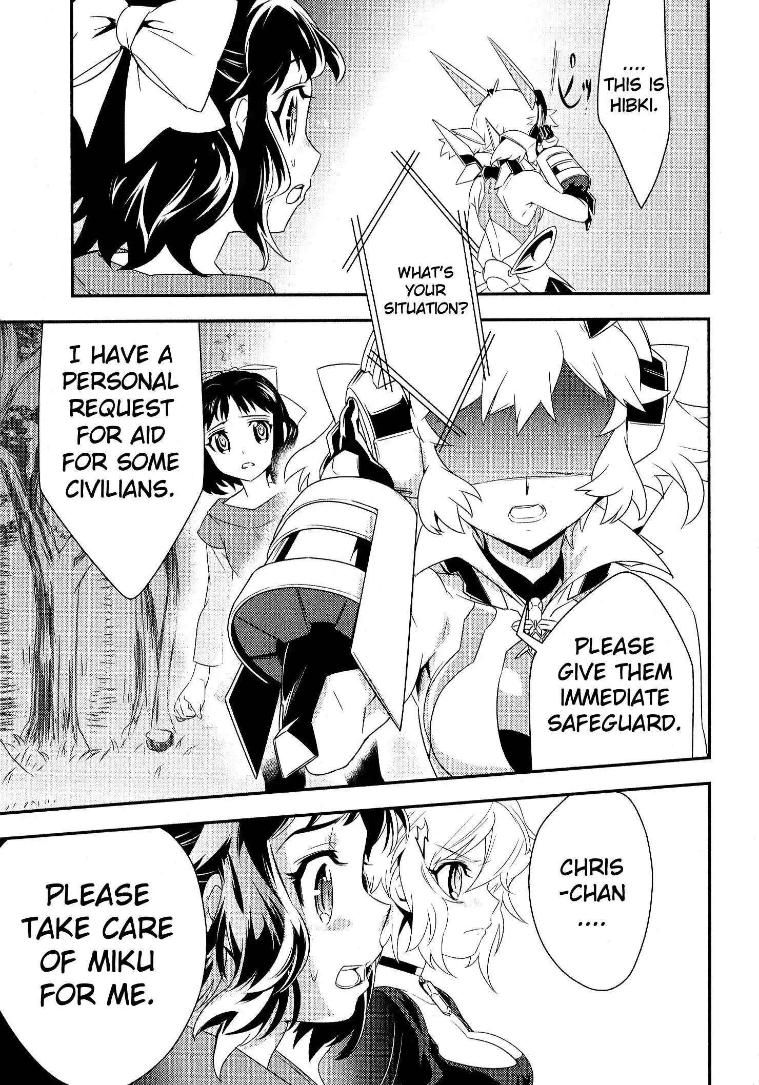 Senki Zessho Symphogear Chapter 8