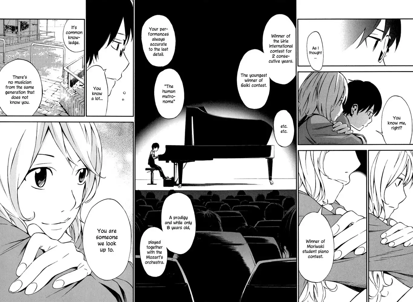 Shigatsu wa Kimi no Uso Chapter 3