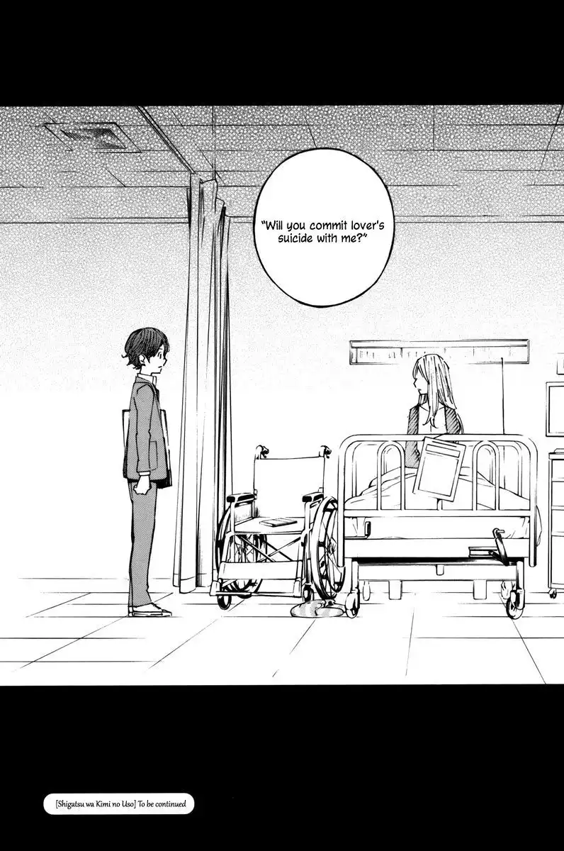 Shigatsu wa Kimi no Uso Chapter 32