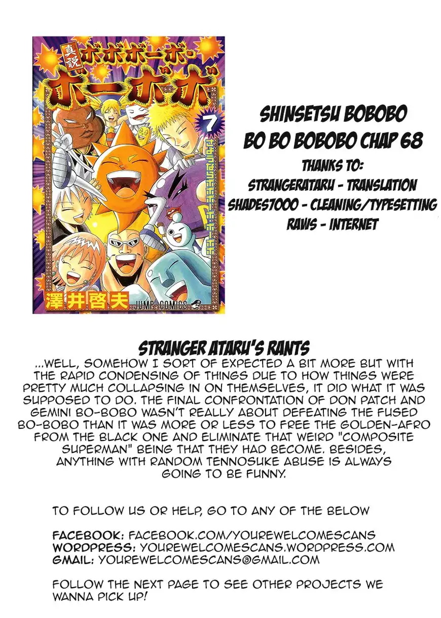 Shinsetsu Bobobo-bo Bo-bobo Chapter 68