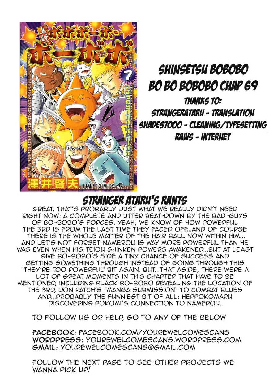 Shinsetsu Bobobo-bo Bo-bobo Chapter 69