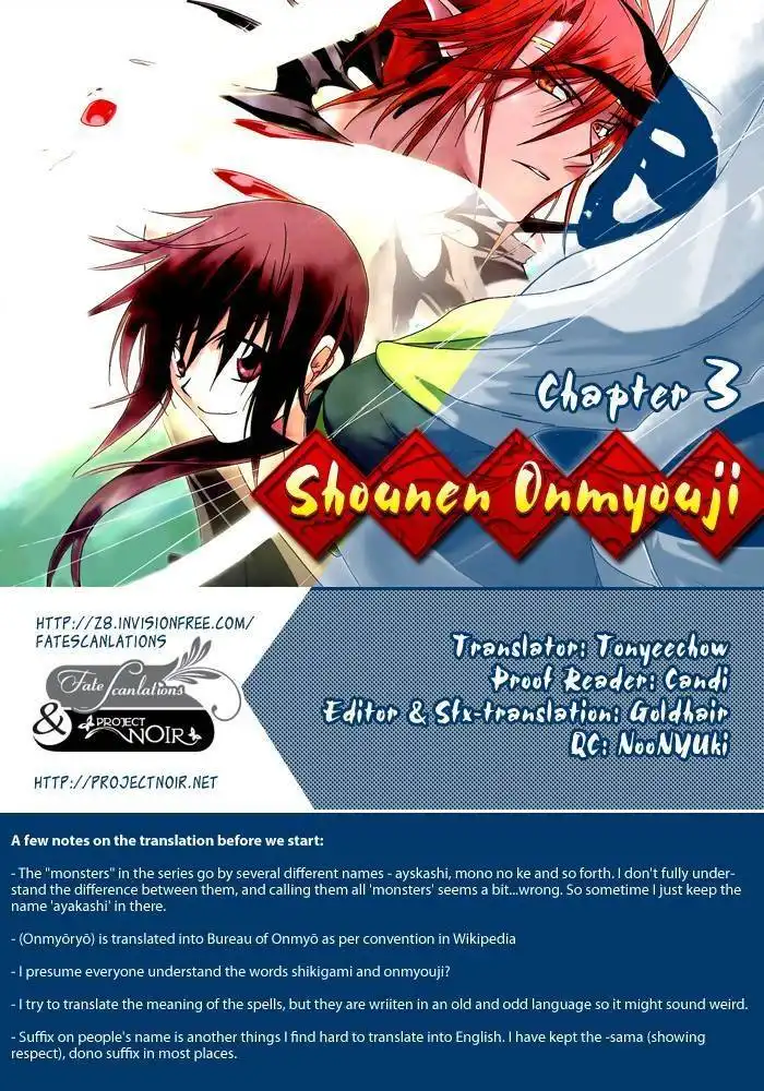 Shounen Onmyouji Chapter 3