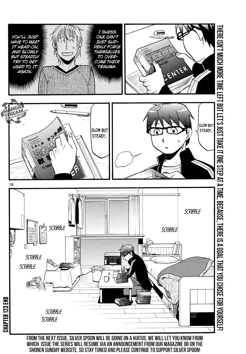 Silver Spoon Chapter 123