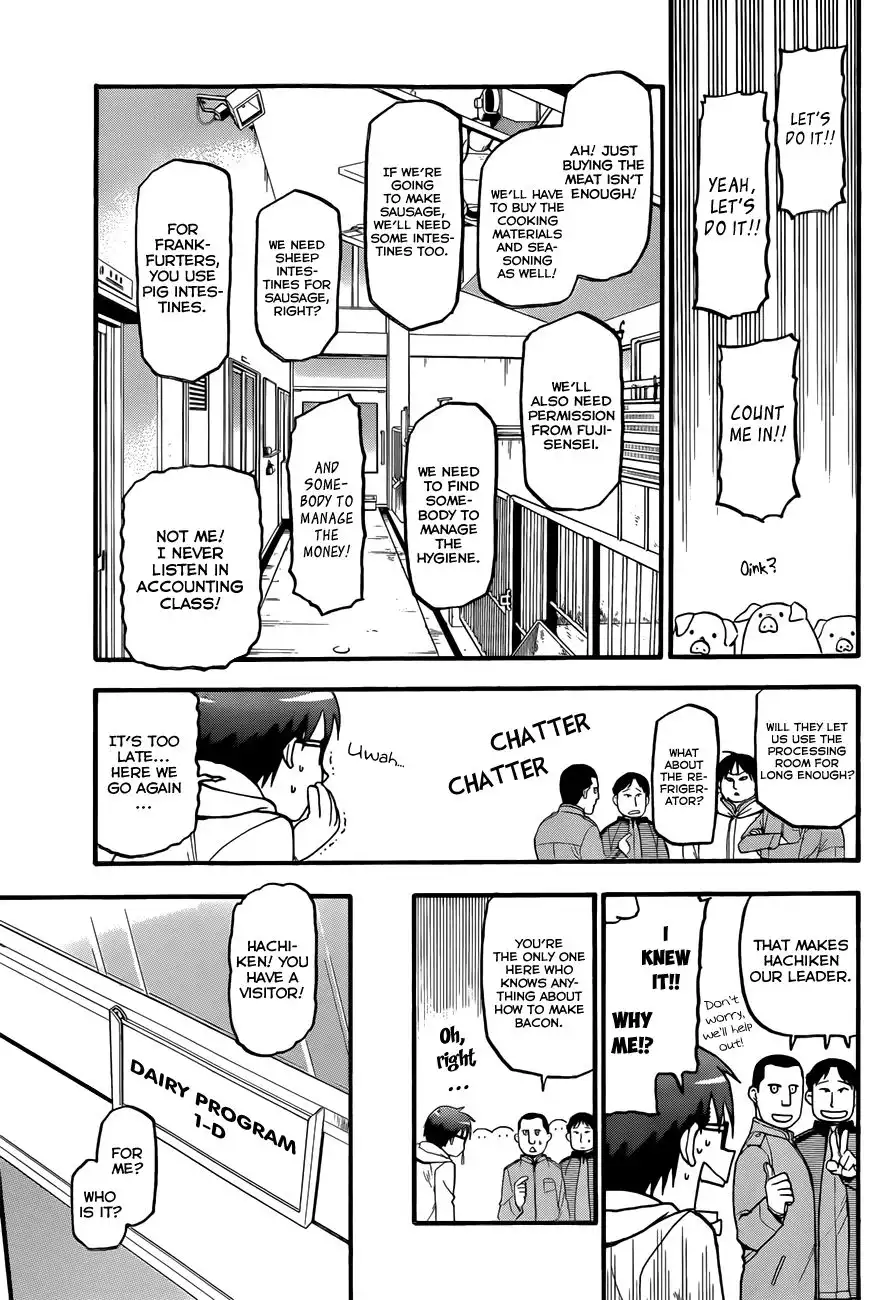 Silver Spoon Chapter 76