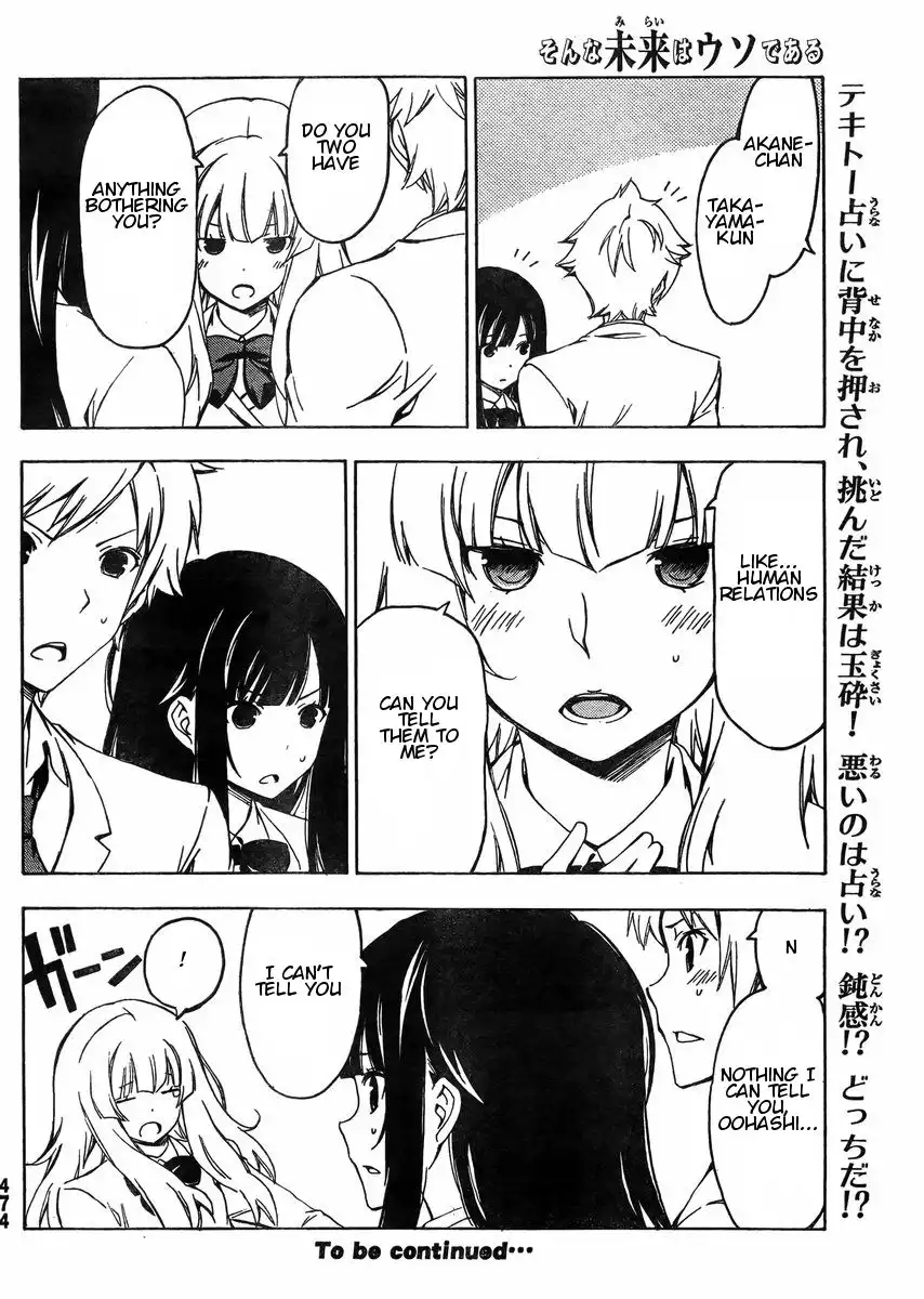 Sonna Mirai wa Uso de Aru Chapter 37